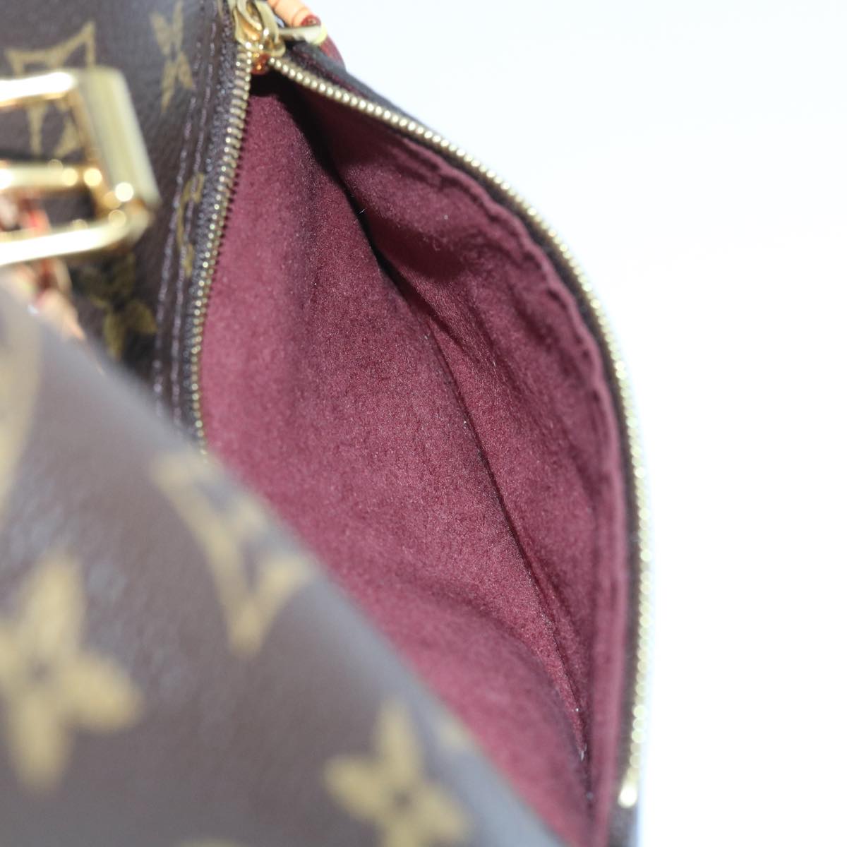 LOUIS VUITTON Monogram Montsouris Backpack M43431 LV 56733A