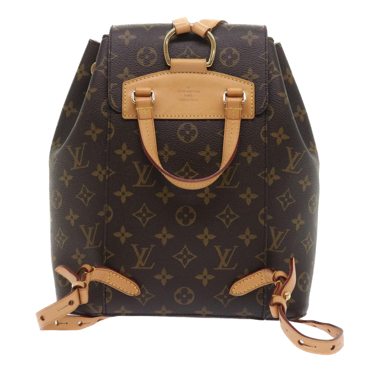 LOUIS VUITTON Monogram Montsouris Backpack M43431 LV 56733A