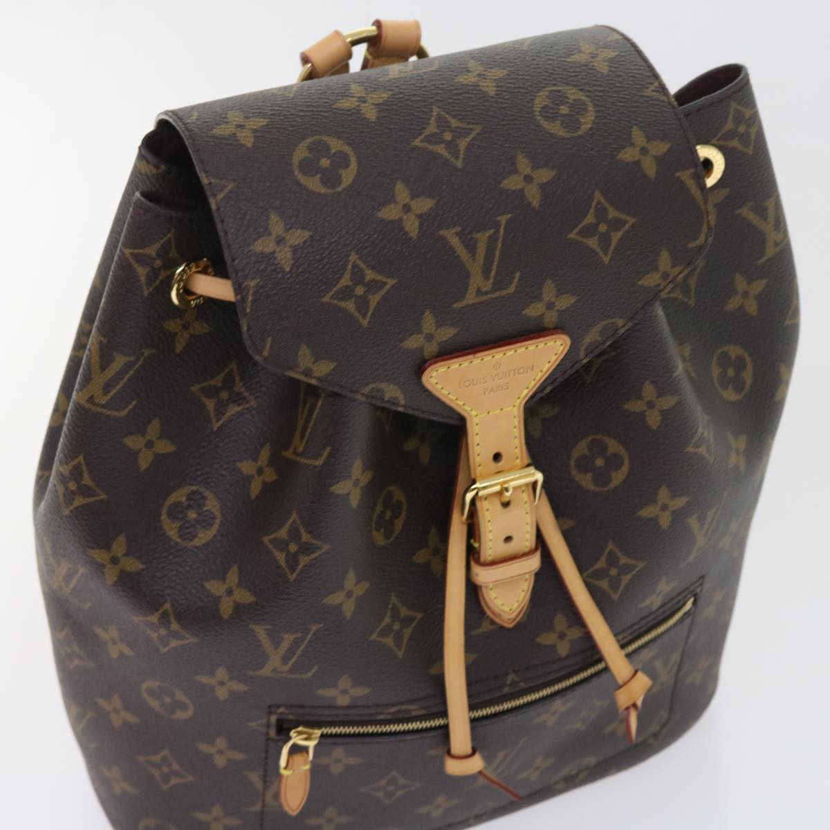 LOUIS VUITTON Monogram Montsouris Backpack M43431 LV 56733A