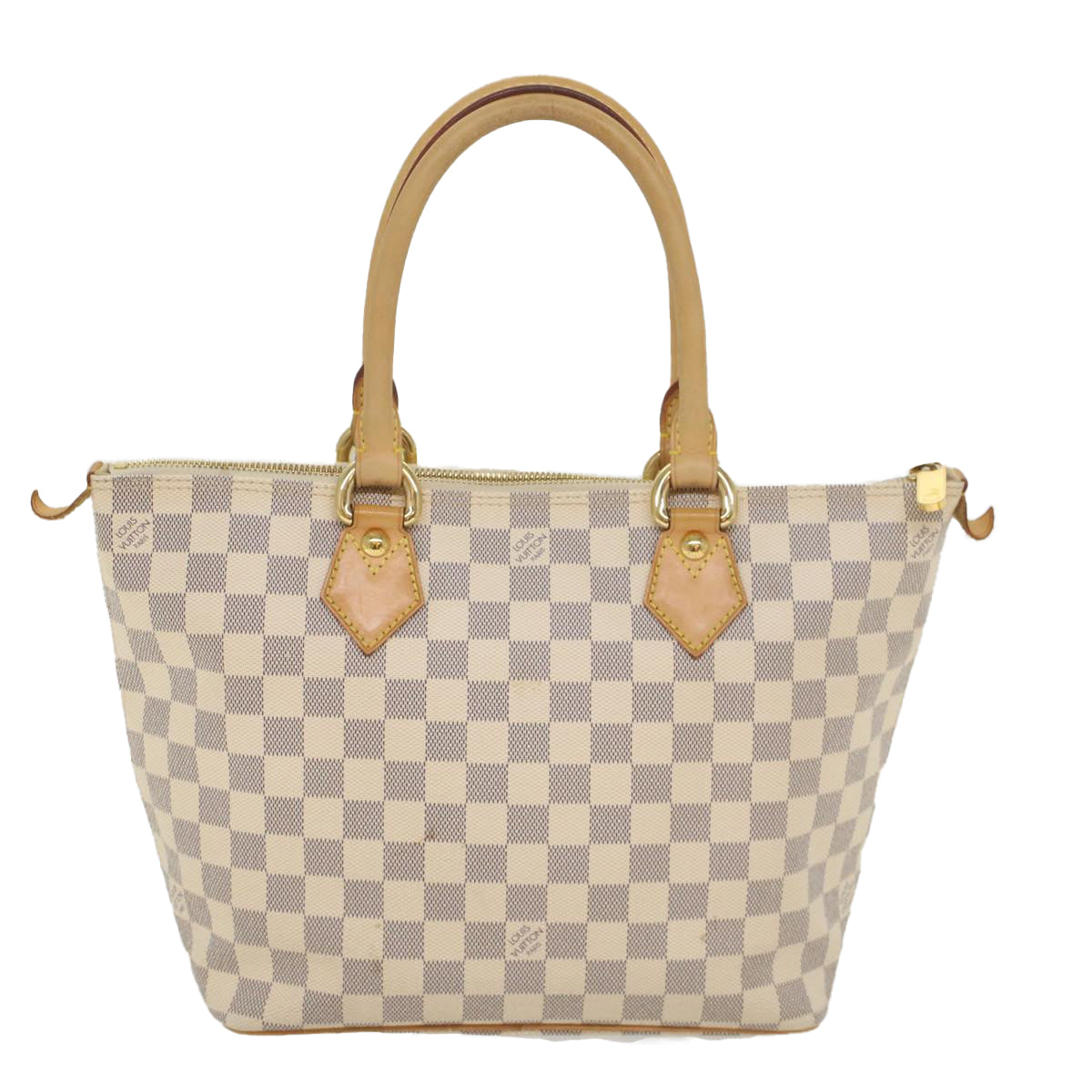 LOUIS VUITTON Damier Azur Saleya PM Tote Bag N51186 LV 56736