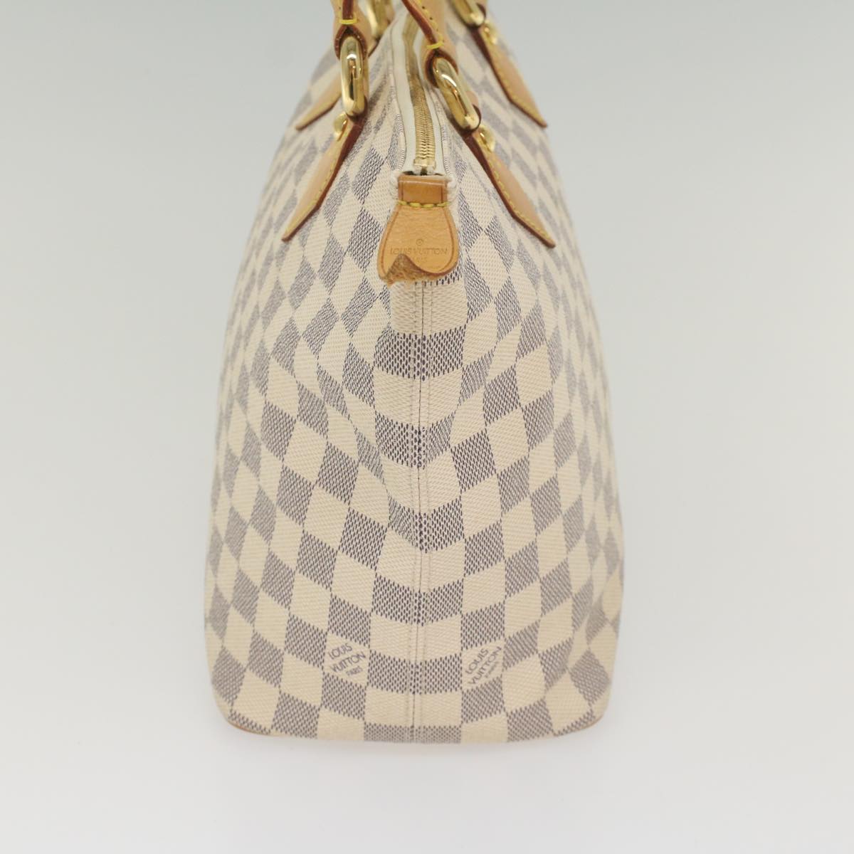 LOUIS VUITTON Damier Azur Saleya PM Tote Bag N51186 LV 56736