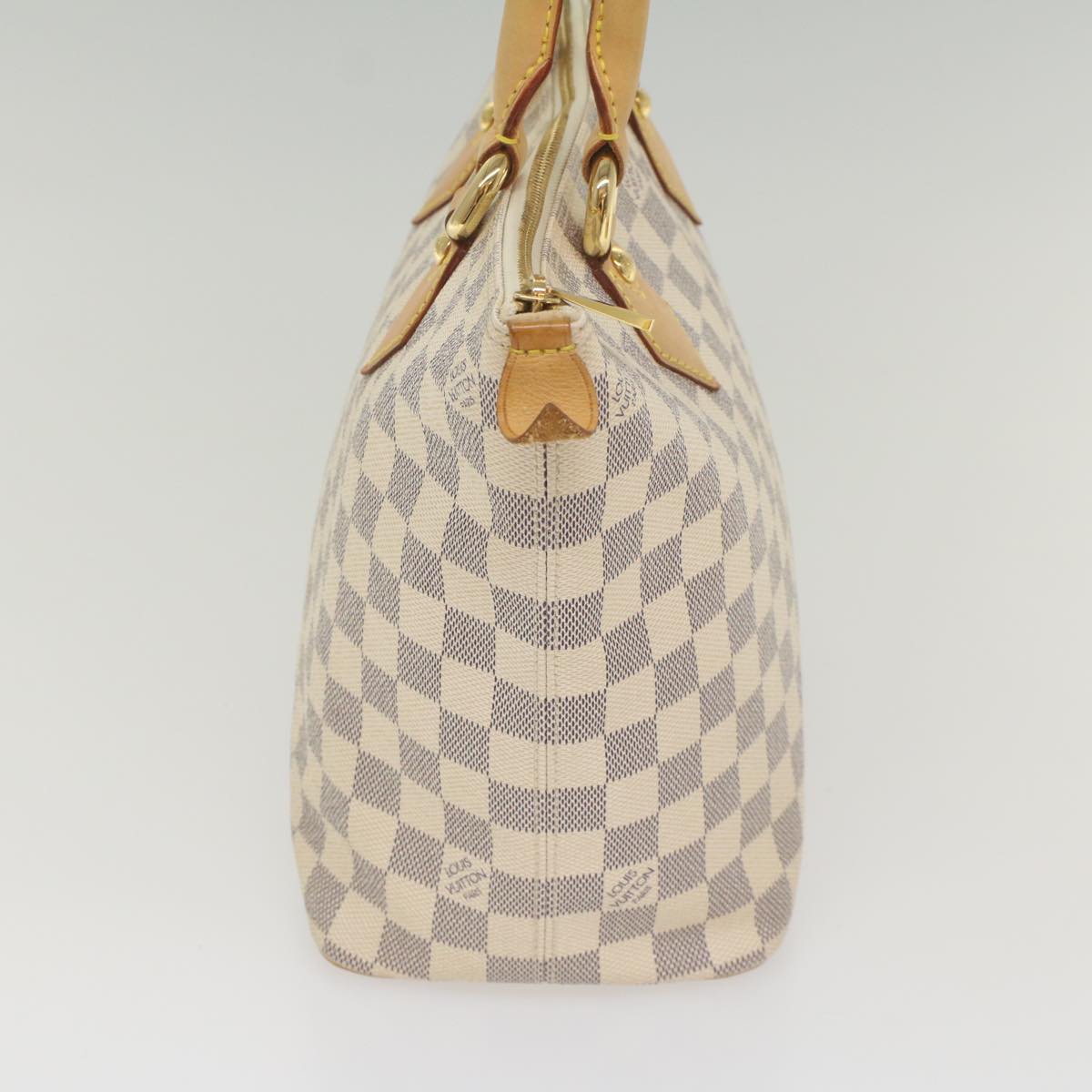 LOUIS VUITTON Damier Azur Saleya PM Tote Bag N51186 LV 56736