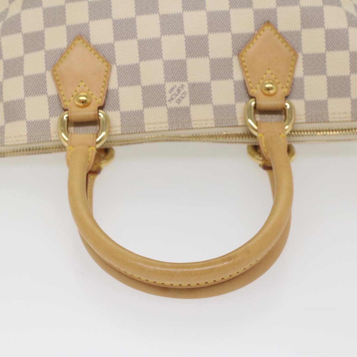 LOUIS VUITTON Damier Azur Saleya PM Tote Bag N51186 LV 56736