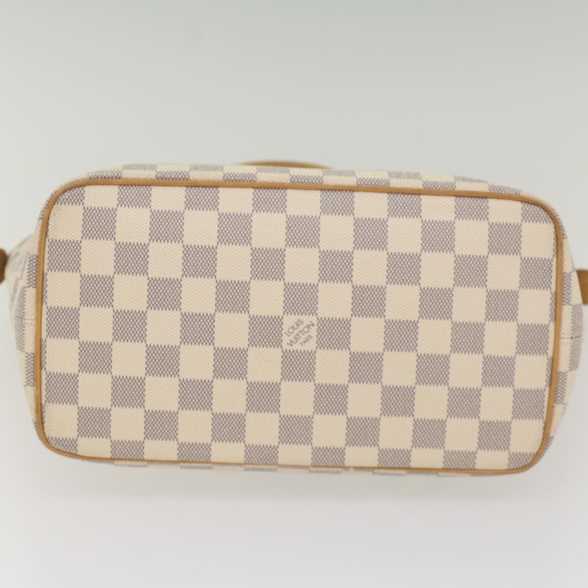 LOUIS VUITTON Damier Azur Saleya PM Tote Bag N51186 LV 56736