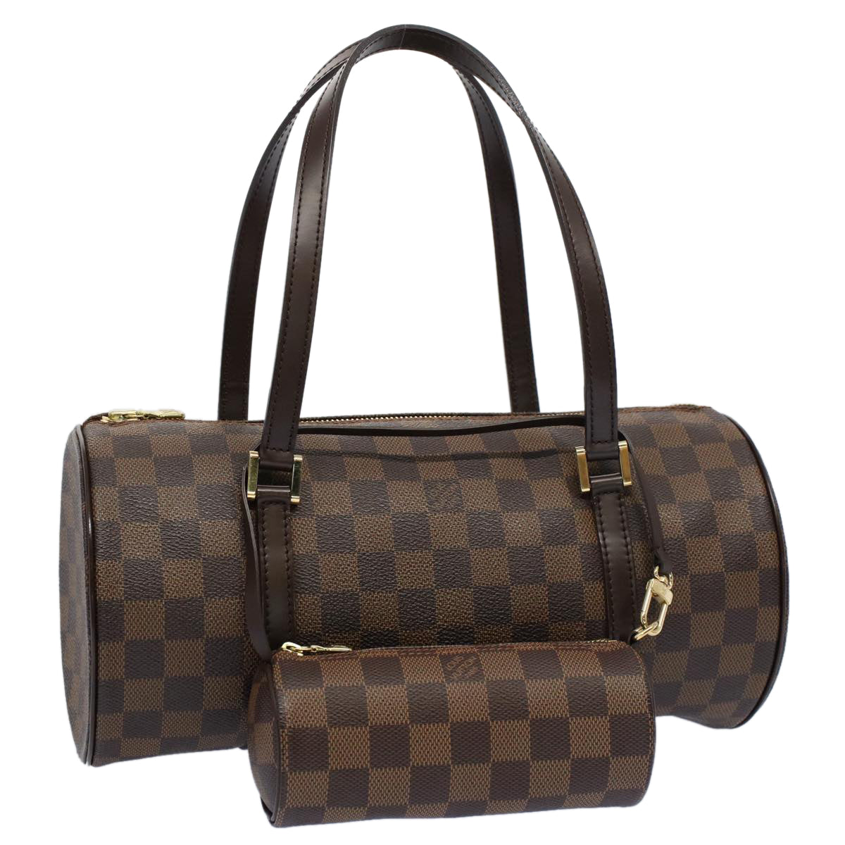 LOUIS VUITTON Damier Ebene Papillon 30 Hand Bag N51303 LV 56747A