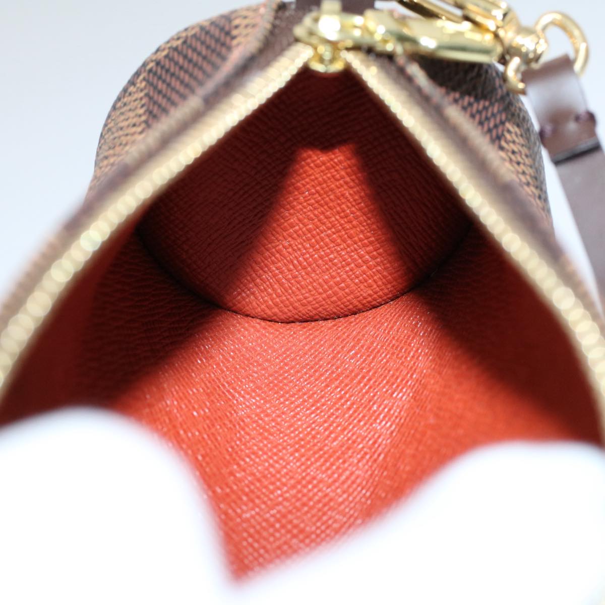 LOUIS VUITTON Damier Ebene Papillon 30 Hand Bag N51303 LV 56747A