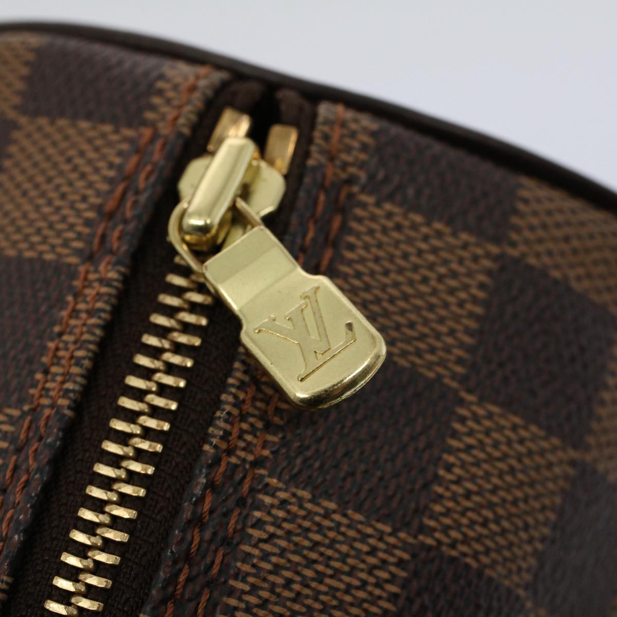 LOUIS VUITTON Damier Ebene Papillon 30 Hand Bag N51303 LV 56748