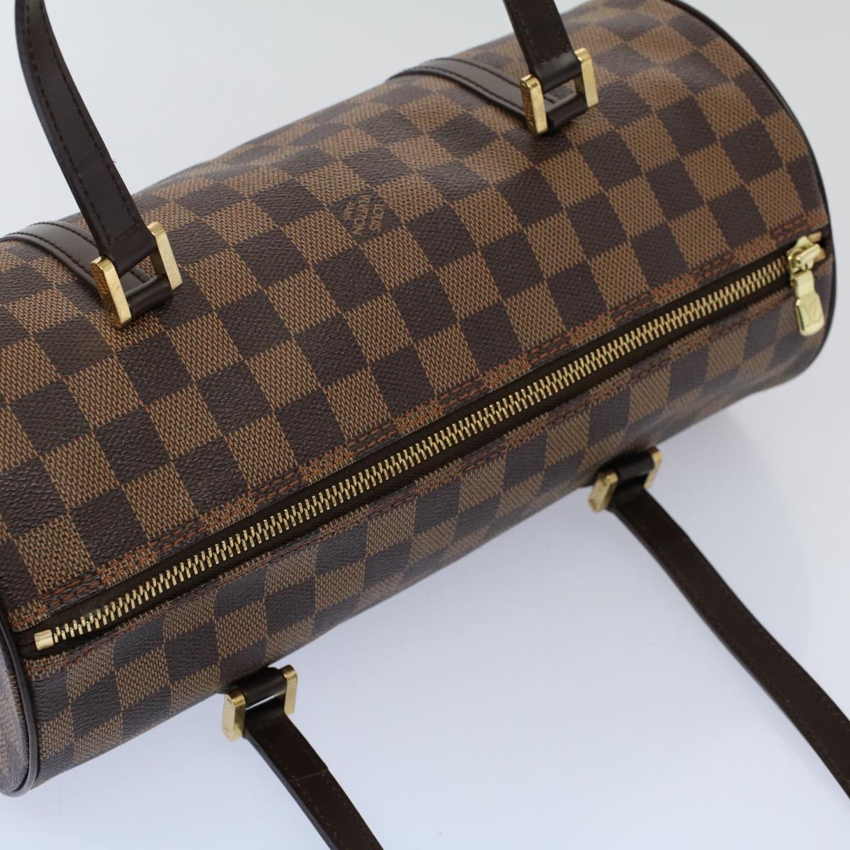 LOUIS VUITTON Damier Ebene Papillon 30 Hand Bag N51303 LV 56748
