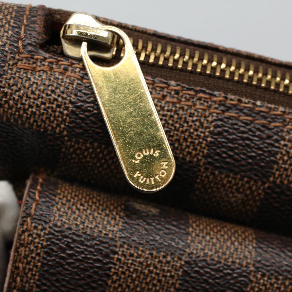 LOUIS VUITTON Damier Ebene Ravello GM Shoulder Bag 2way N60006 LV 56749