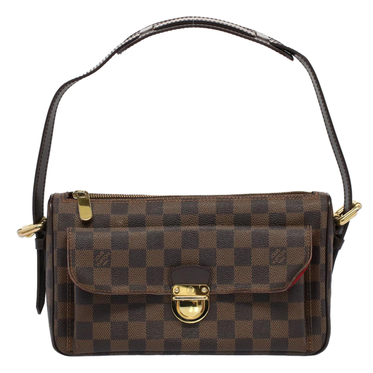 LOUIS VUITTON Damier Ebene Ravello GM Shoulder Bag 2way N60006 LV 56749