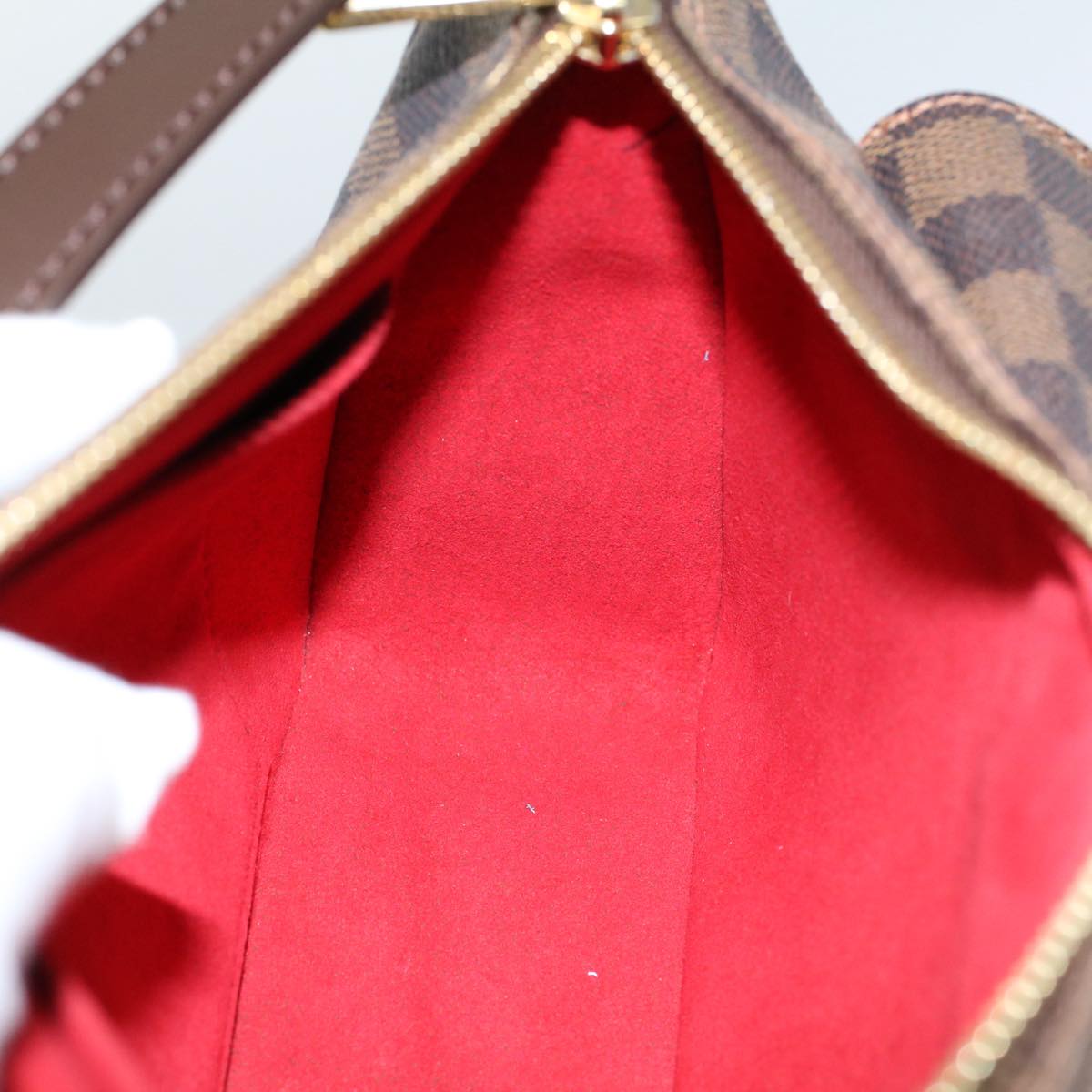 LOUIS VUITTON Damier Ebene Ravello GM Shoulder Bag 2way N60006 LV 56749