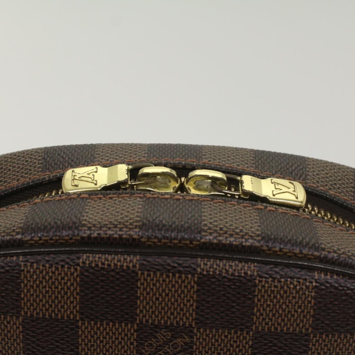 LOUIS VUITTON Damier Ebene Ipanema PM Shoulder Bag N51294 LV 56750