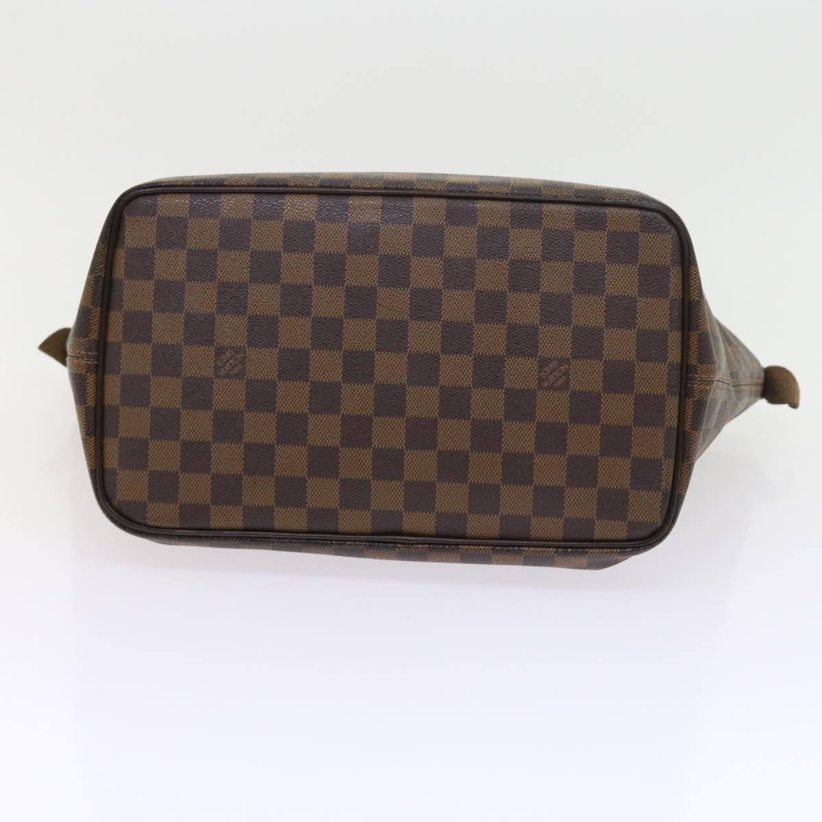 LOUIS VUITTON Damier Ebene Saleya MM Tote Bag N51182 LV 56751