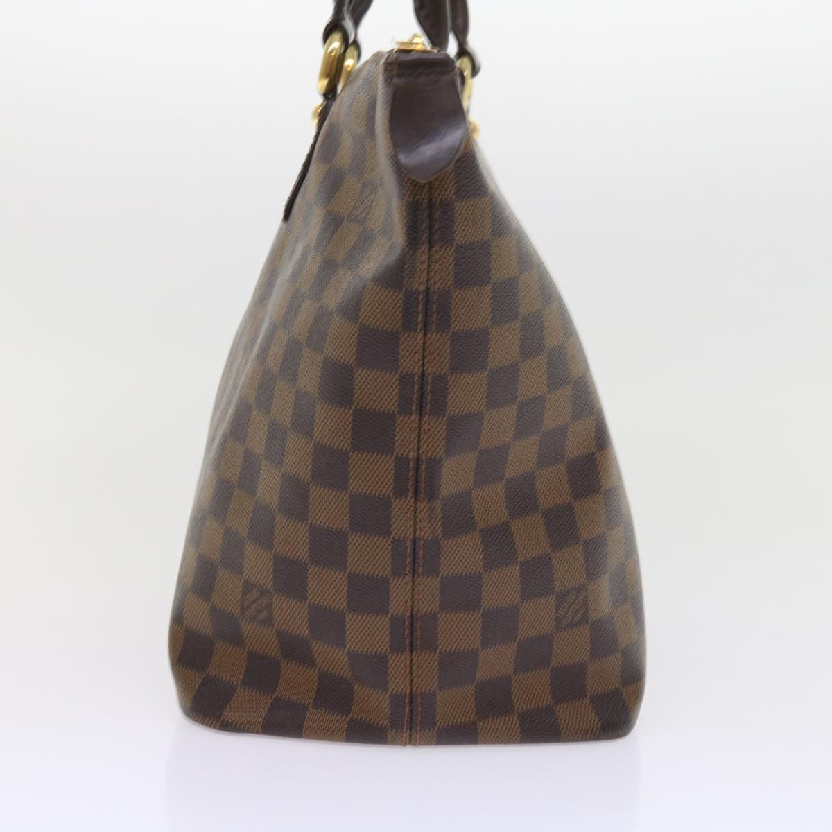 LOUIS VUITTON Damier Ebene Saleya MM Tote Bag N51182 LV 56751