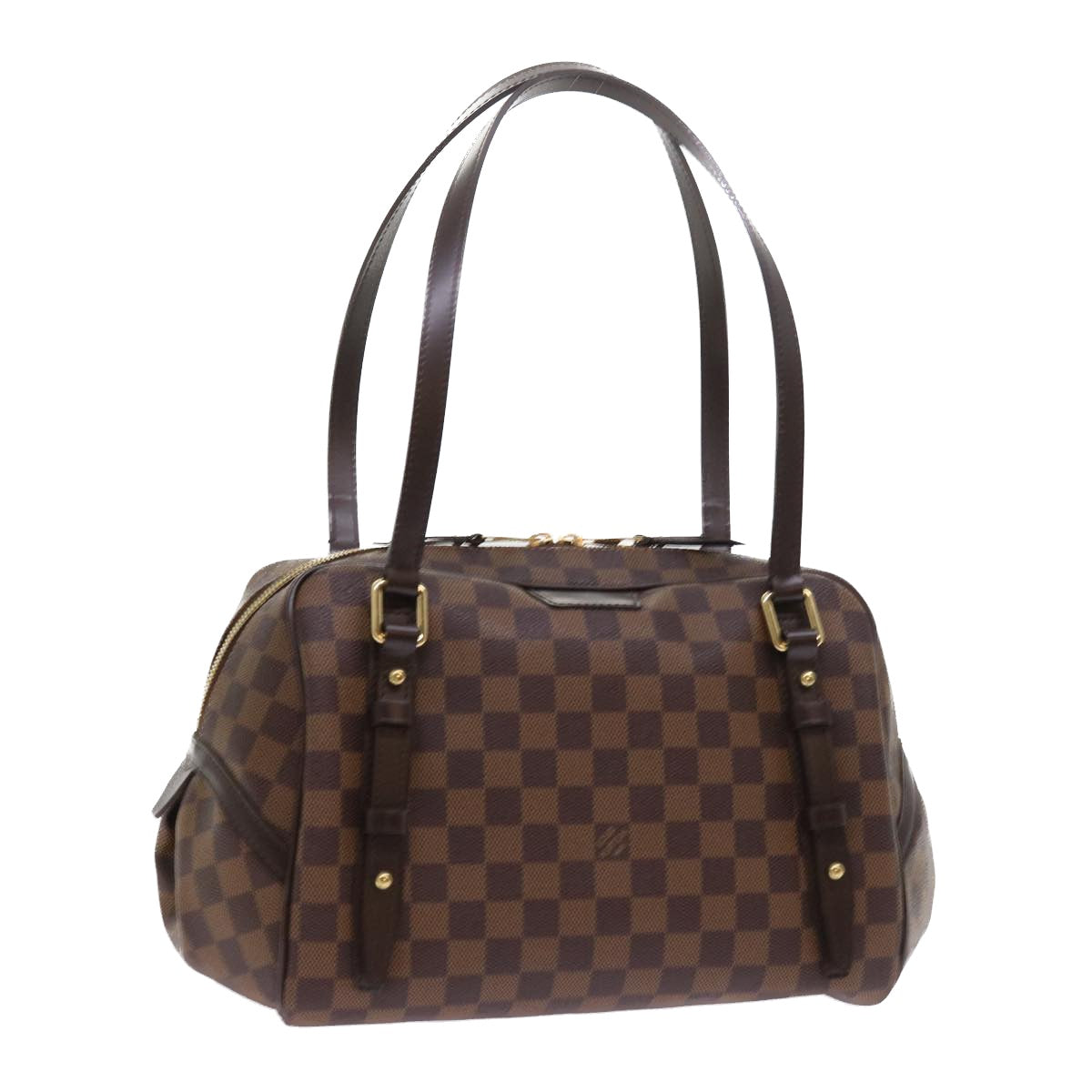 LOUIS VUITTON Damier Ebene Rivington PM Hand Bag N41157 LV 56754A