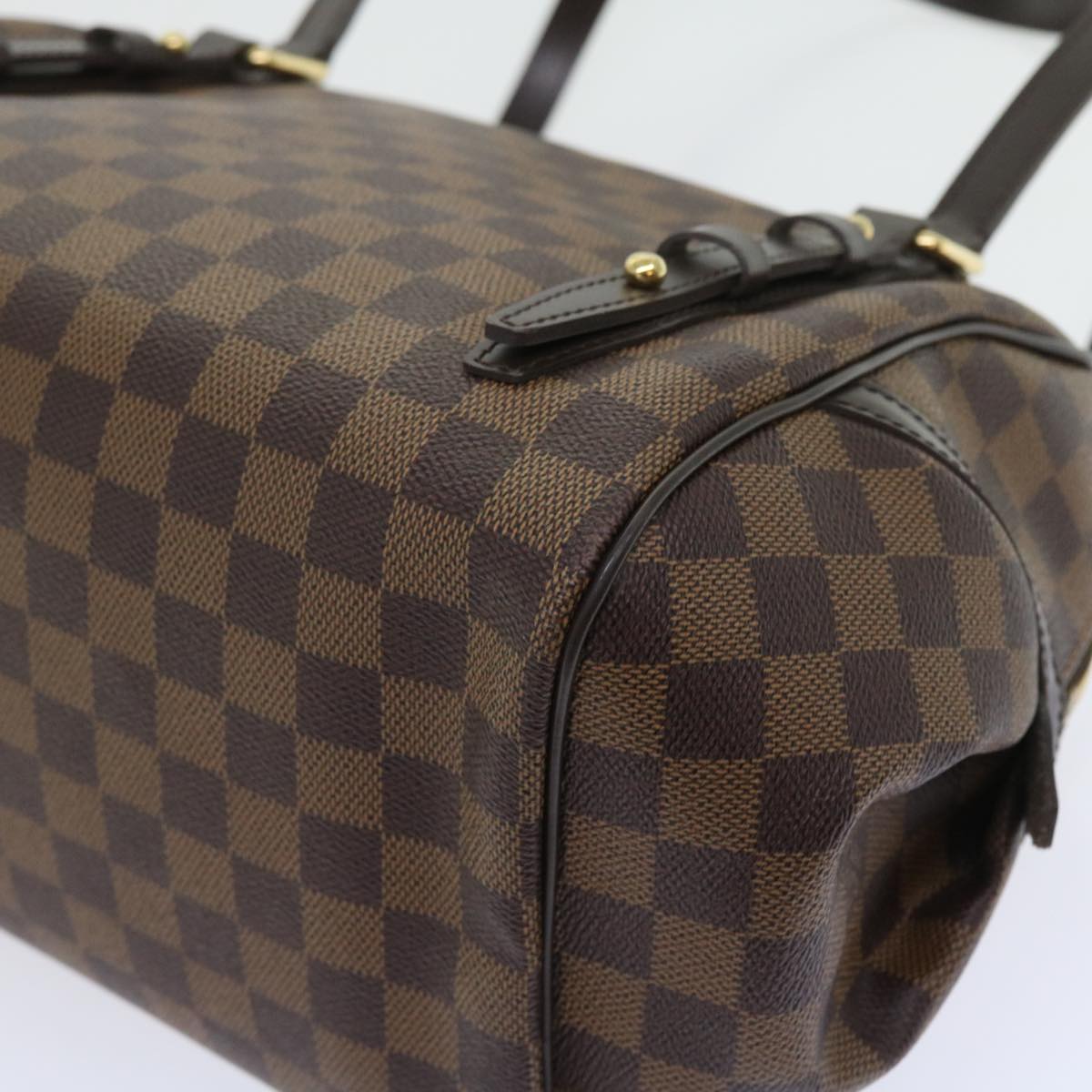 LOUIS VUITTON Damier Ebene Rivington PM Hand Bag N41157 LV 56754A