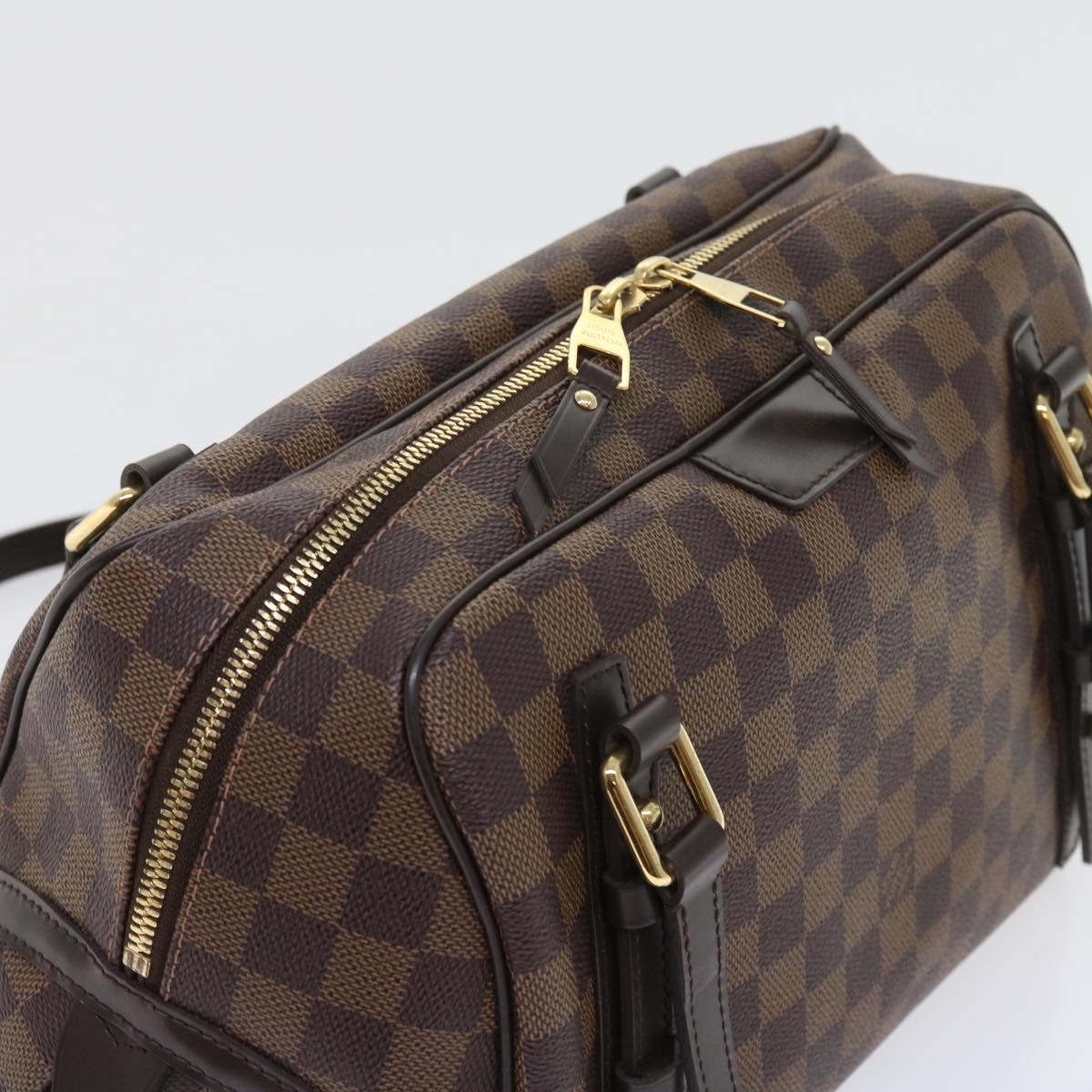 LOUIS VUITTON Damier Ebene Rivington PM Hand Bag N41157 LV 56754A