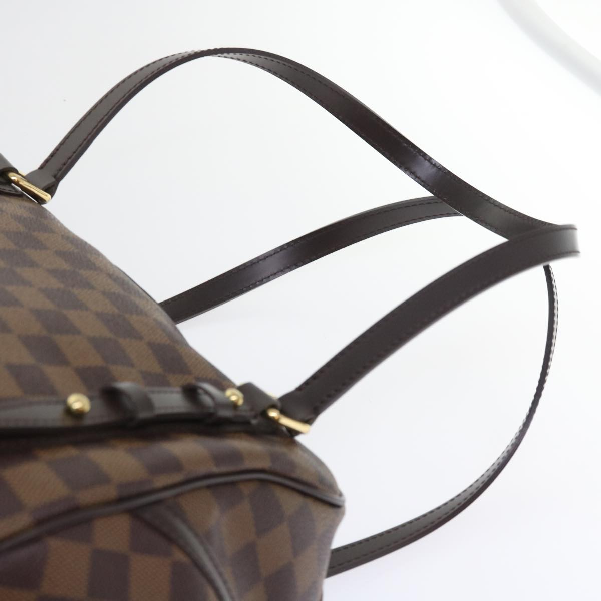 LOUIS VUITTON Damier Ebene Rivington PM Hand Bag N41157 LV 56754A