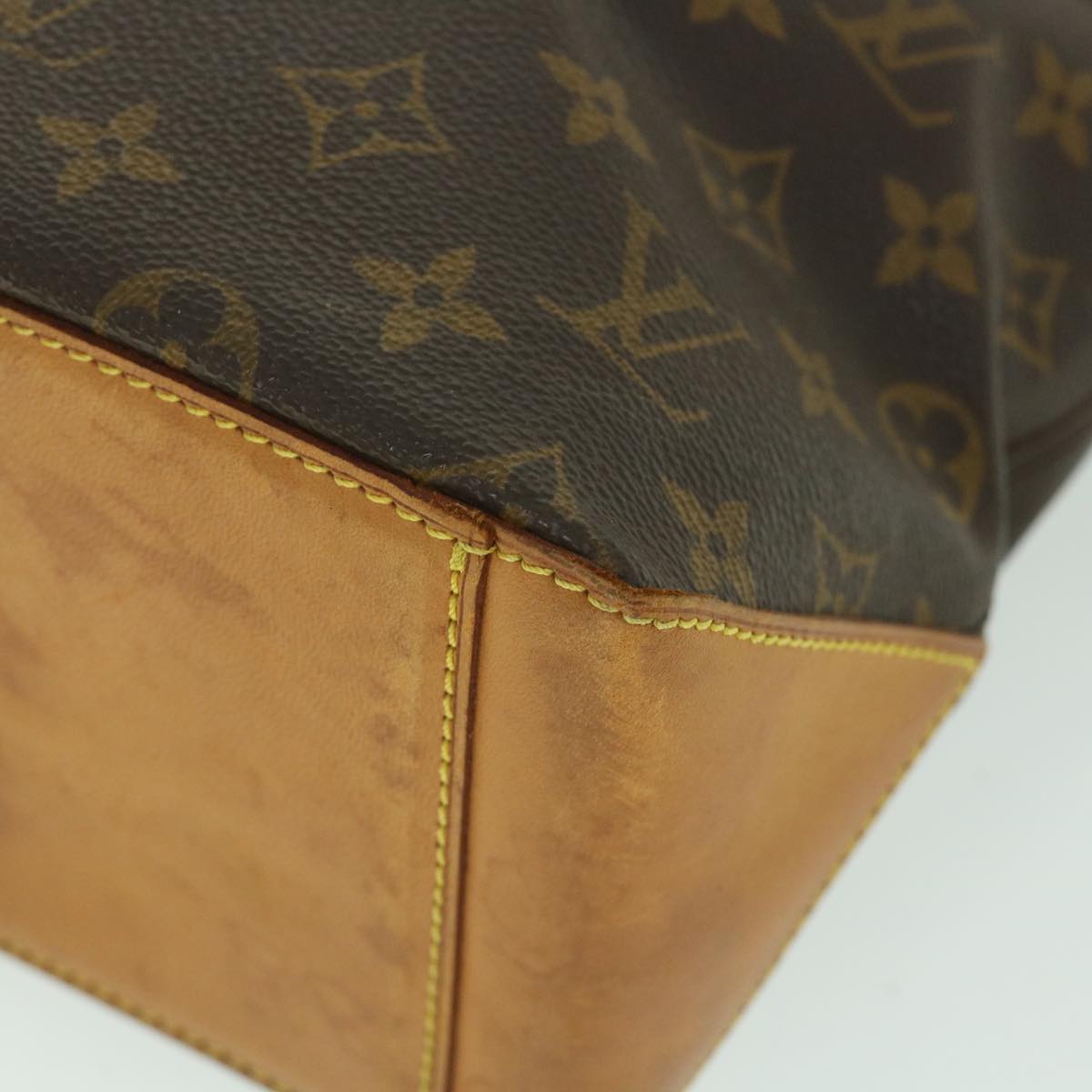 LOUIS VUITTON Monogram Cabas Piano Tote Bag M51148 LV 56756