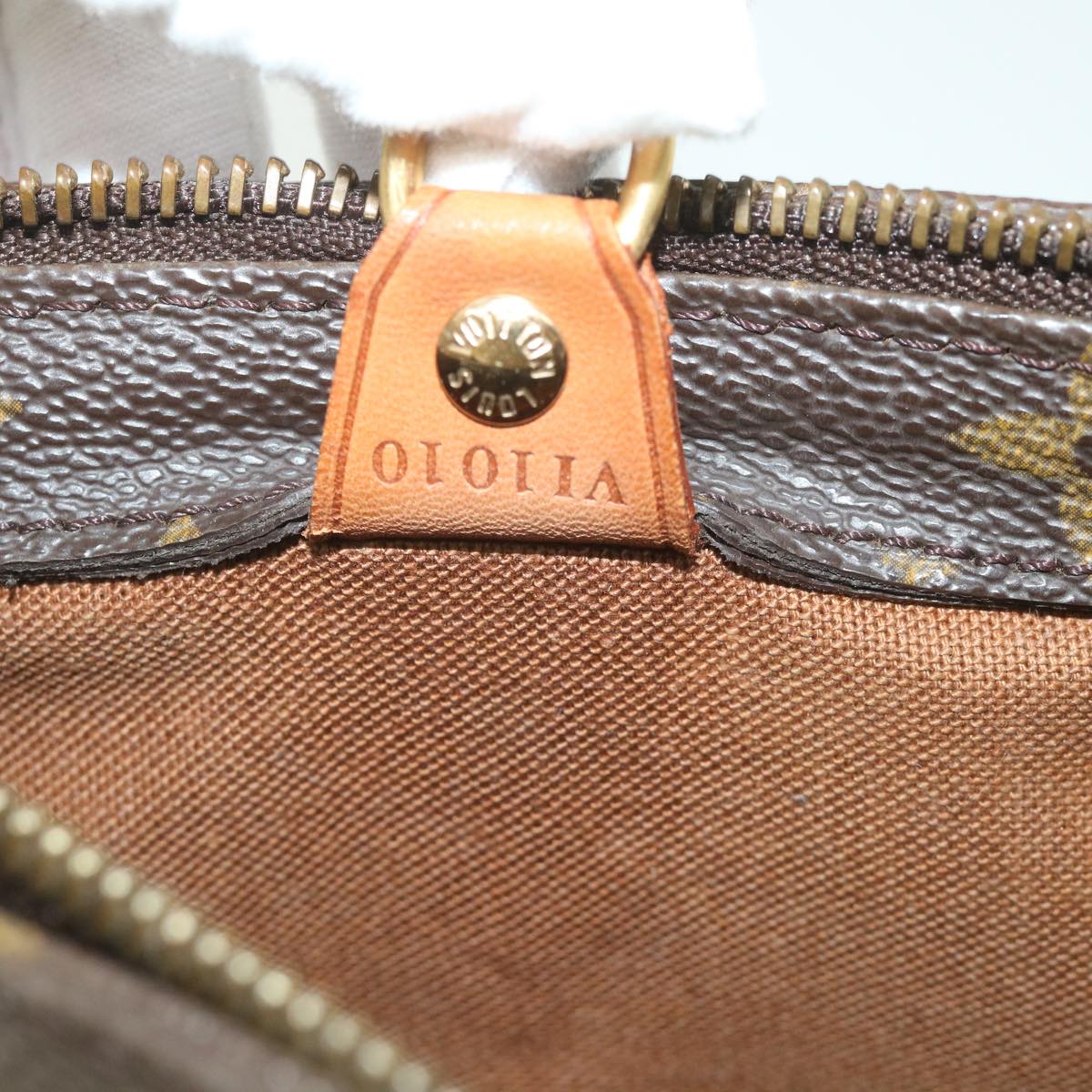 LOUIS VUITTON Monogram Cabas Piano Tote Bag M51148 LV 56756