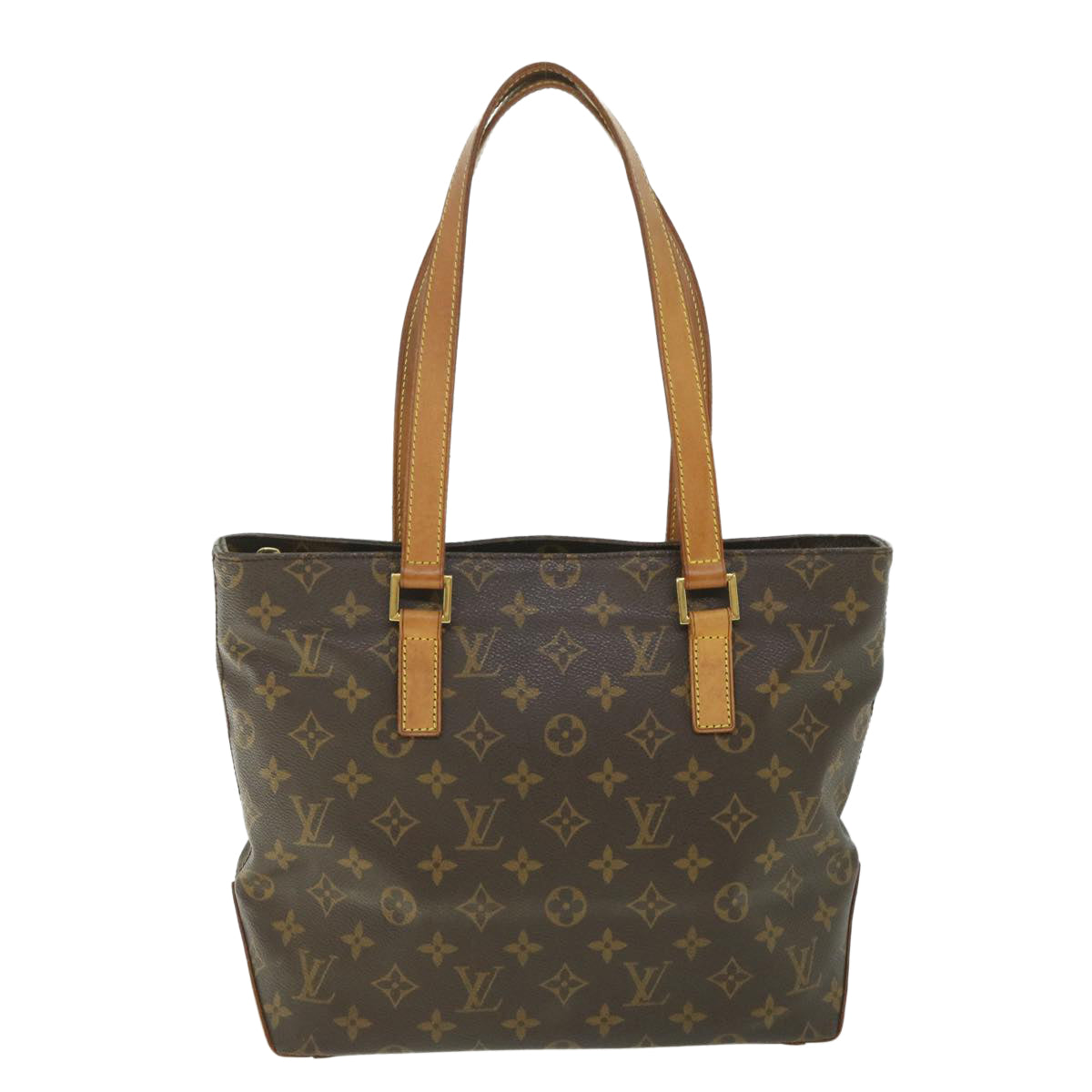LOUIS VUITTON Monogram Cabas Piano Tote Bag M51148 LV 56756