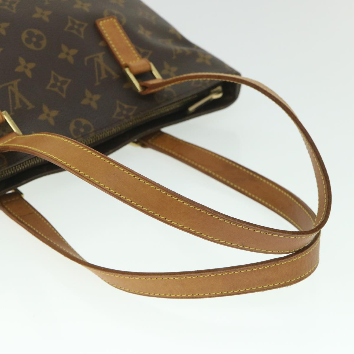 LOUIS VUITTON Monogram Cabas Piano Tote Bag M51148 LV 56756