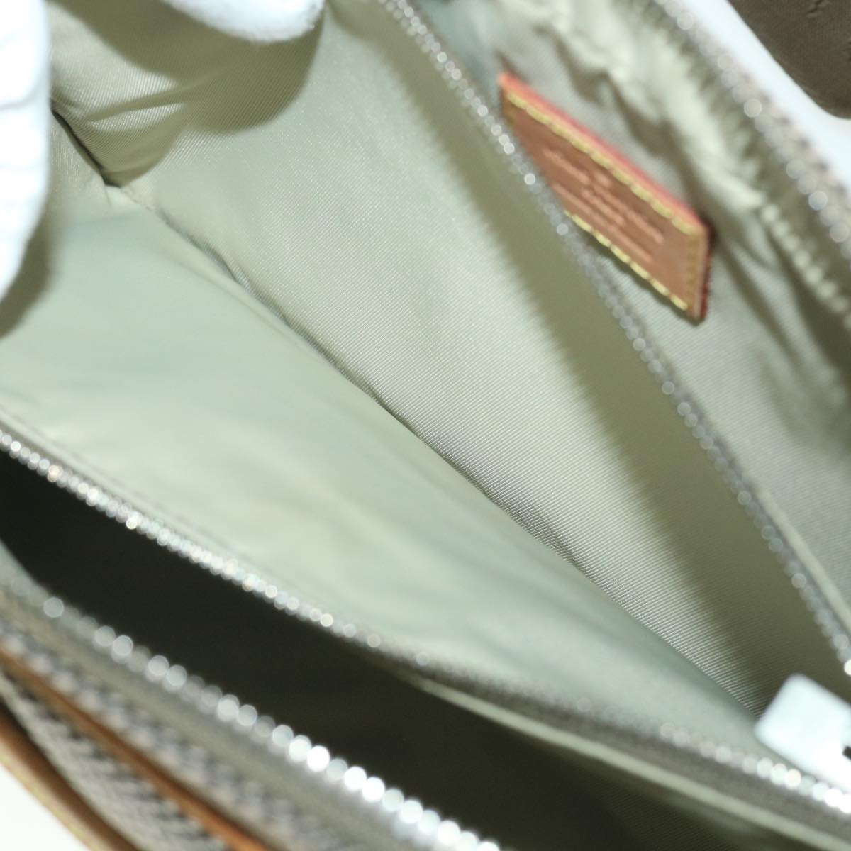LOUIS VUITTON Damier Geant Acrobat Shoulder Bag Khaki M93619 LV 56771