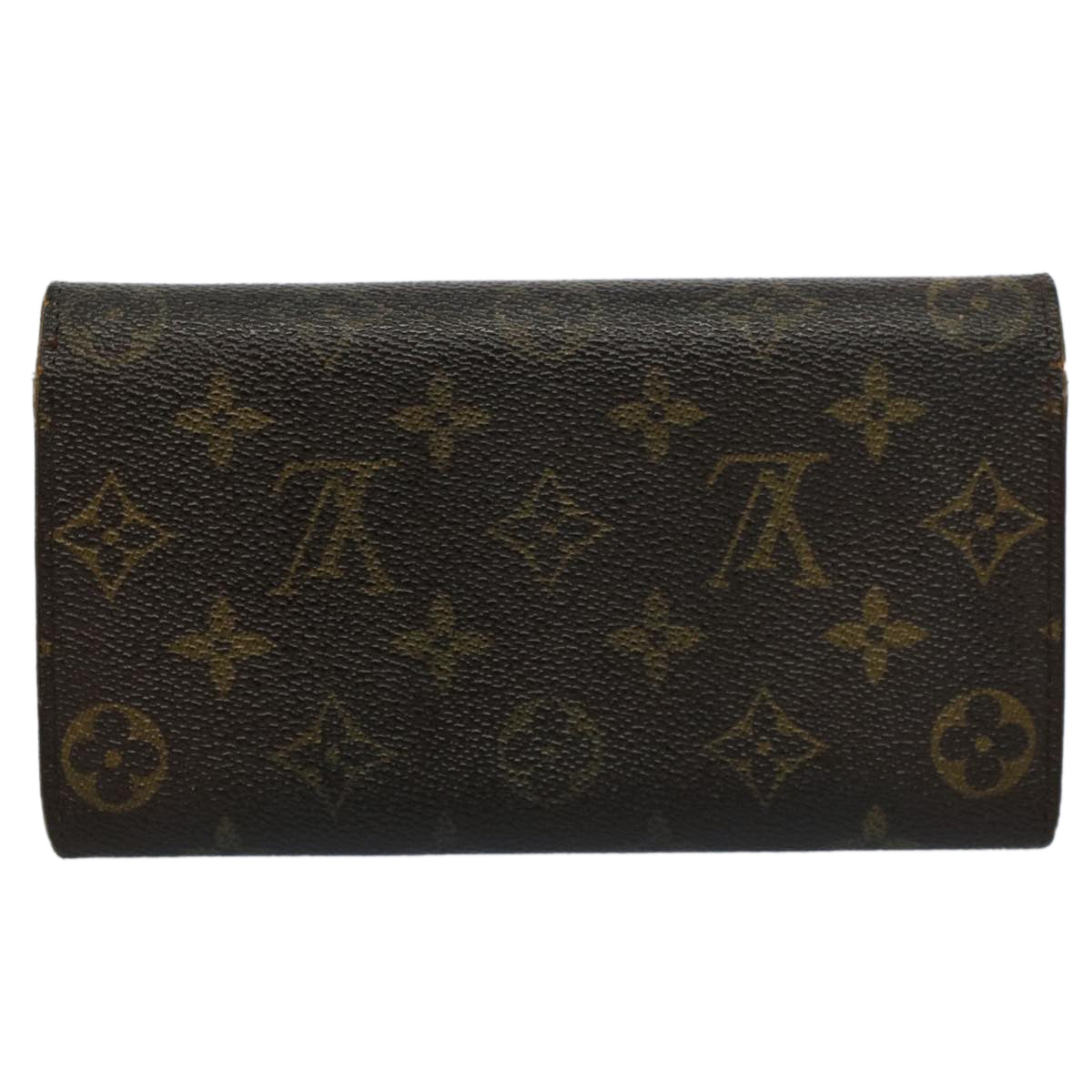 LOUIS VUITTON Monogram Portefeuille Sarah Long Wallet M60531 LV 56788