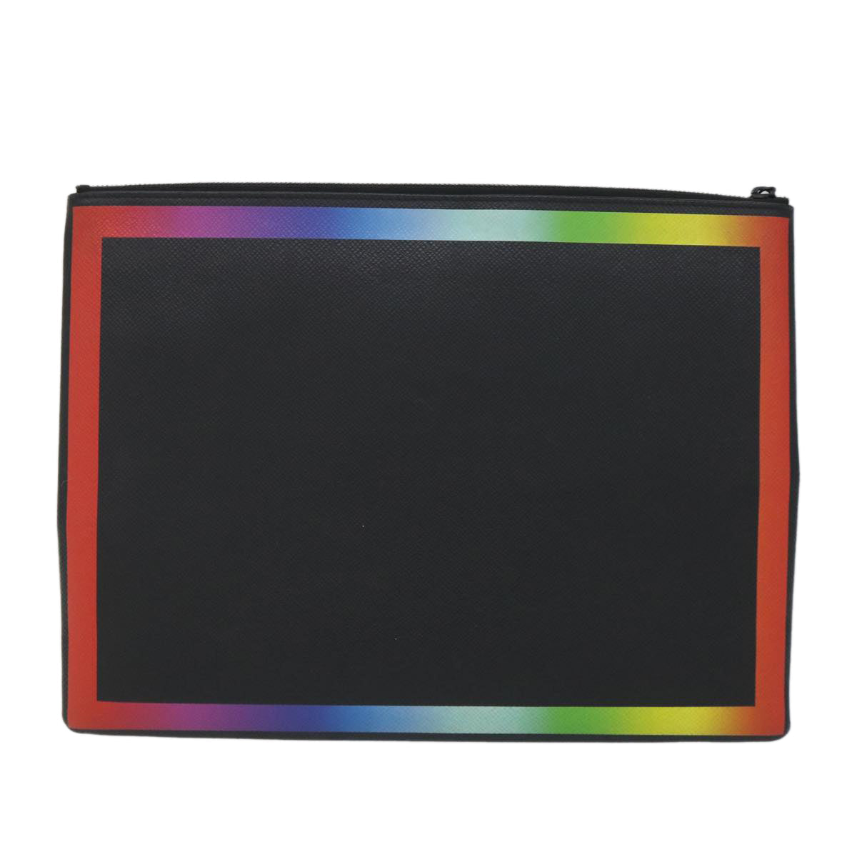 LOUIS VUITTON Taiga Rainbow Chain Pochette A4 Bag Black M30347 LV 56795A