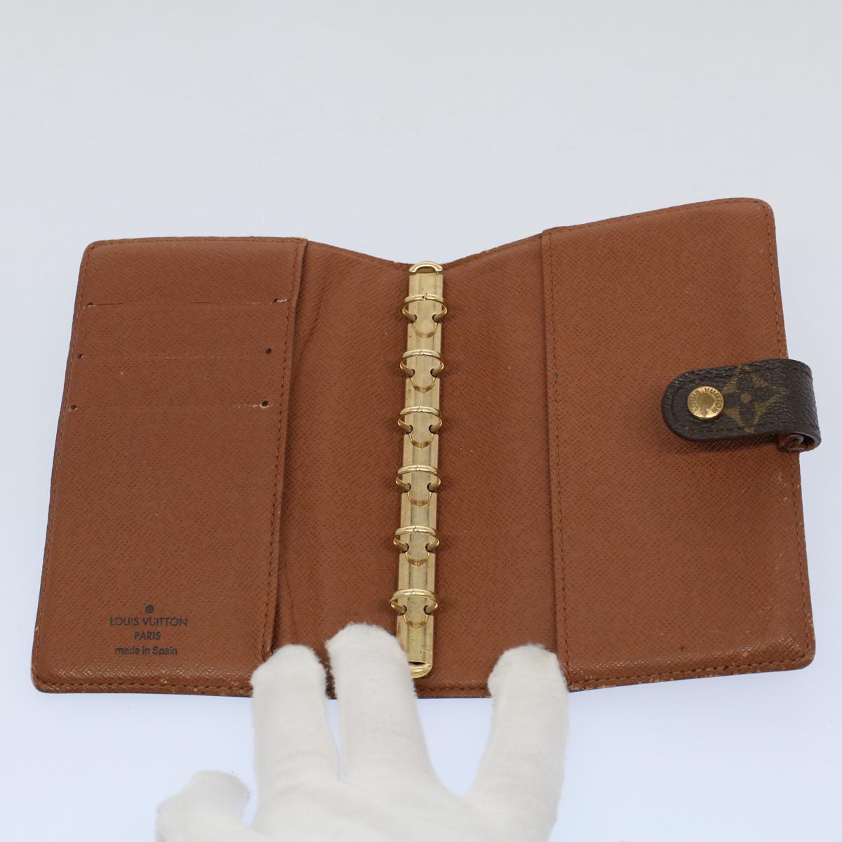 LOUIS VUITTON Monogram Agenda PM Day Planner Cover R20005 LV 56799