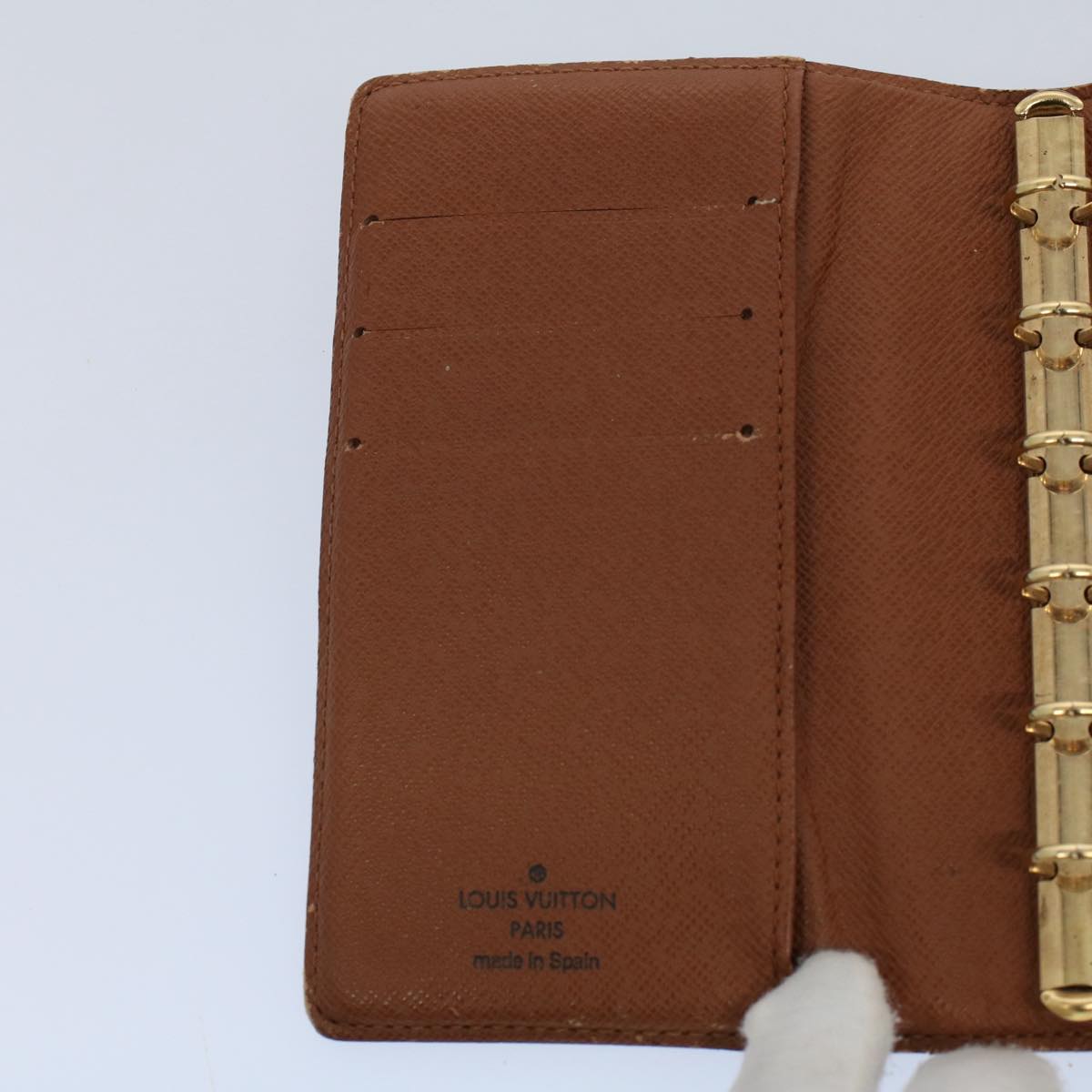 LOUIS VUITTON Monogram Agenda PM Day Planner Cover R20005 LV 56799