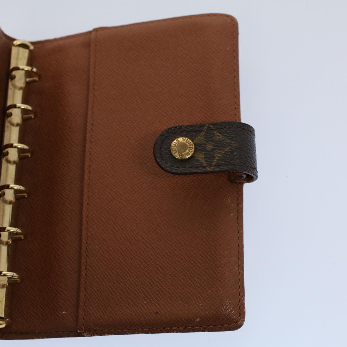 LOUIS VUITTON Monogram Agenda PM Day Planner Cover R20005 LV 56799