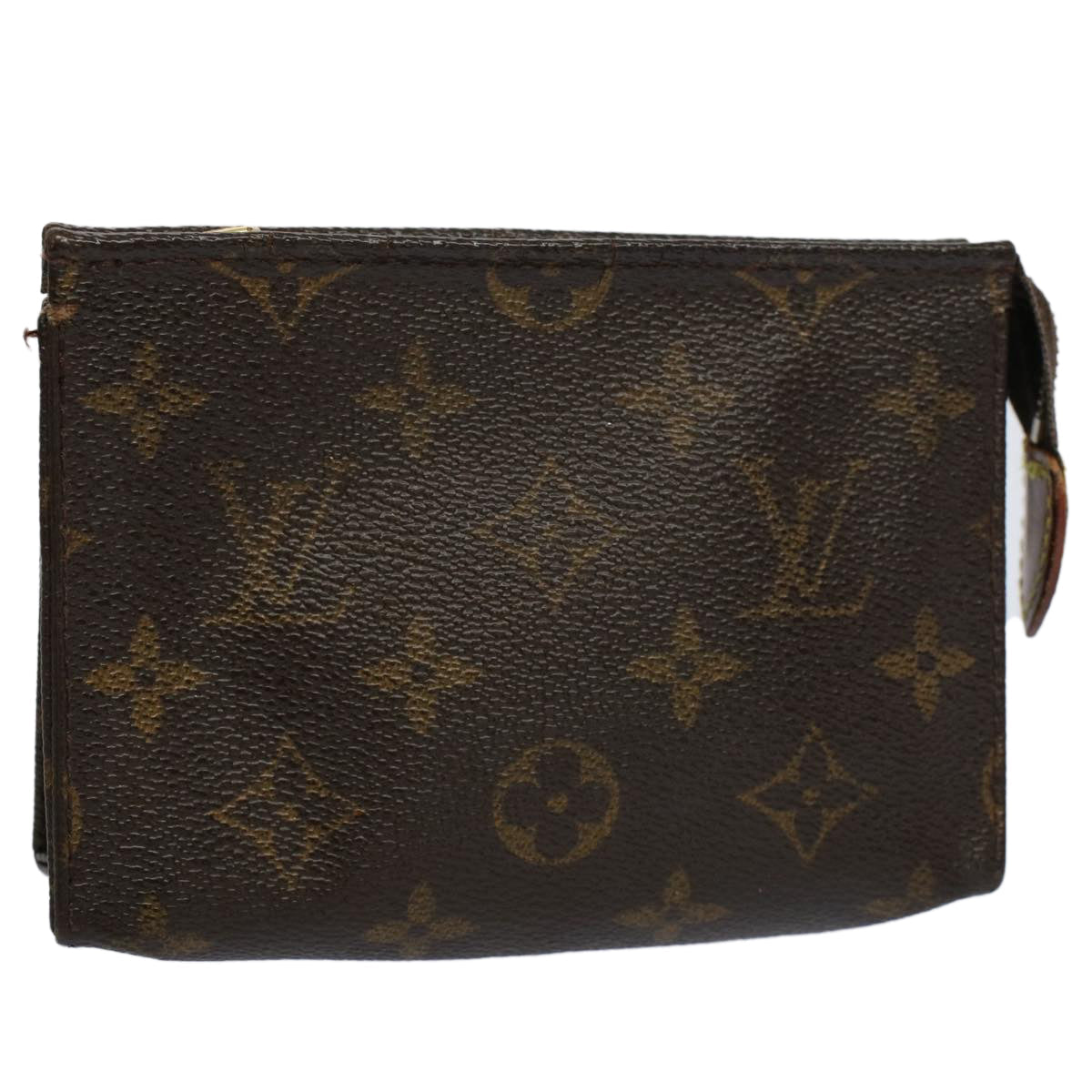 LOUIS VUITTON Monogram Poche Toilette 15 Pouch M47546 LV 56806
