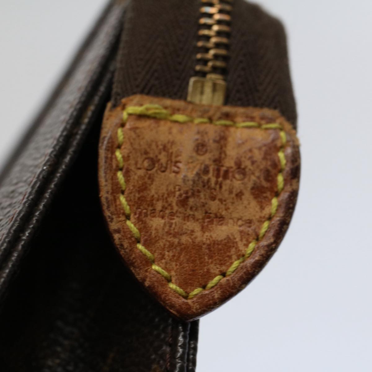 LOUIS VUITTON Monogram Poche Toilette 15 Pouch M47546 LV 56806