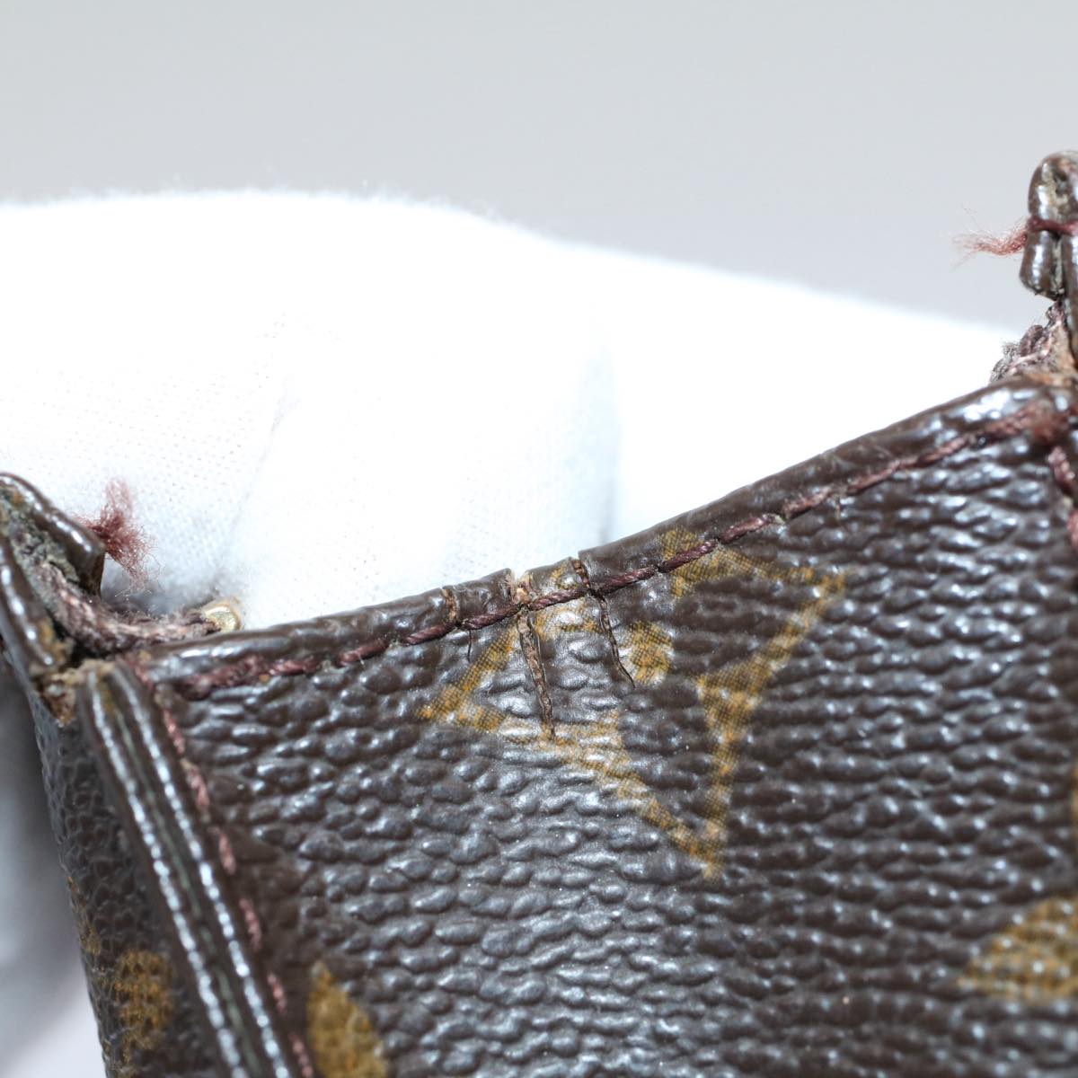 LOUIS VUITTON Monogram Poche Toilette 15 Pouch M47546 LV 56806