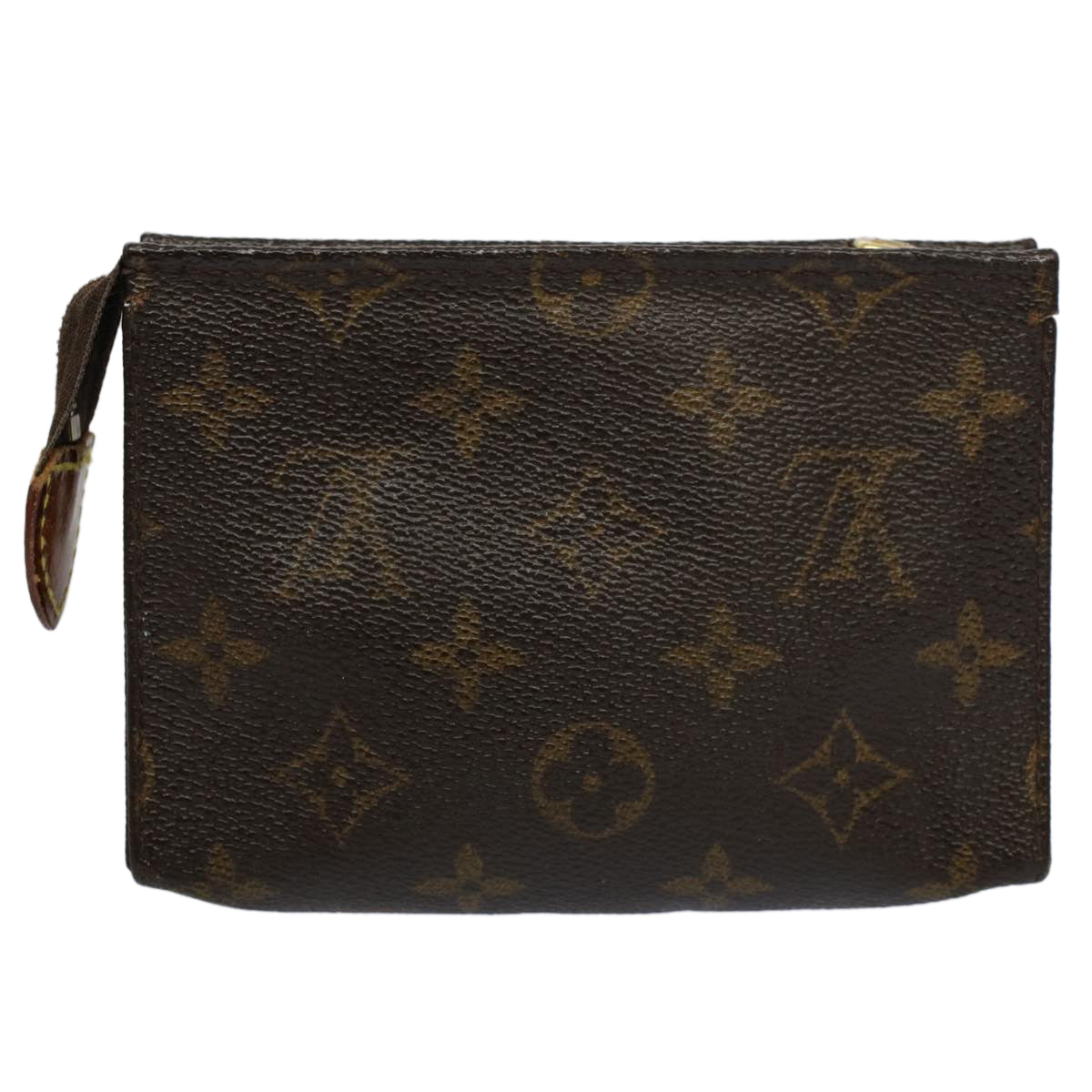 LOUIS VUITTON Monogram Poche Toilette 15 Pouch M47546 LV 56806
