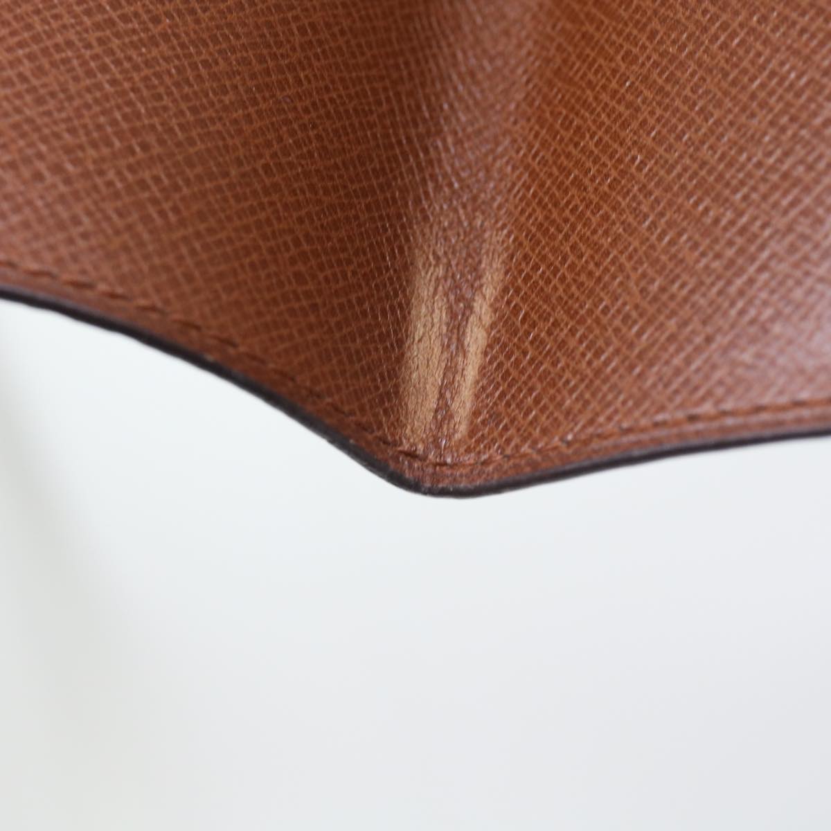 LOUIS VUITTON Monogram Porte Cartes Credit Pression Card Case M60937 56813