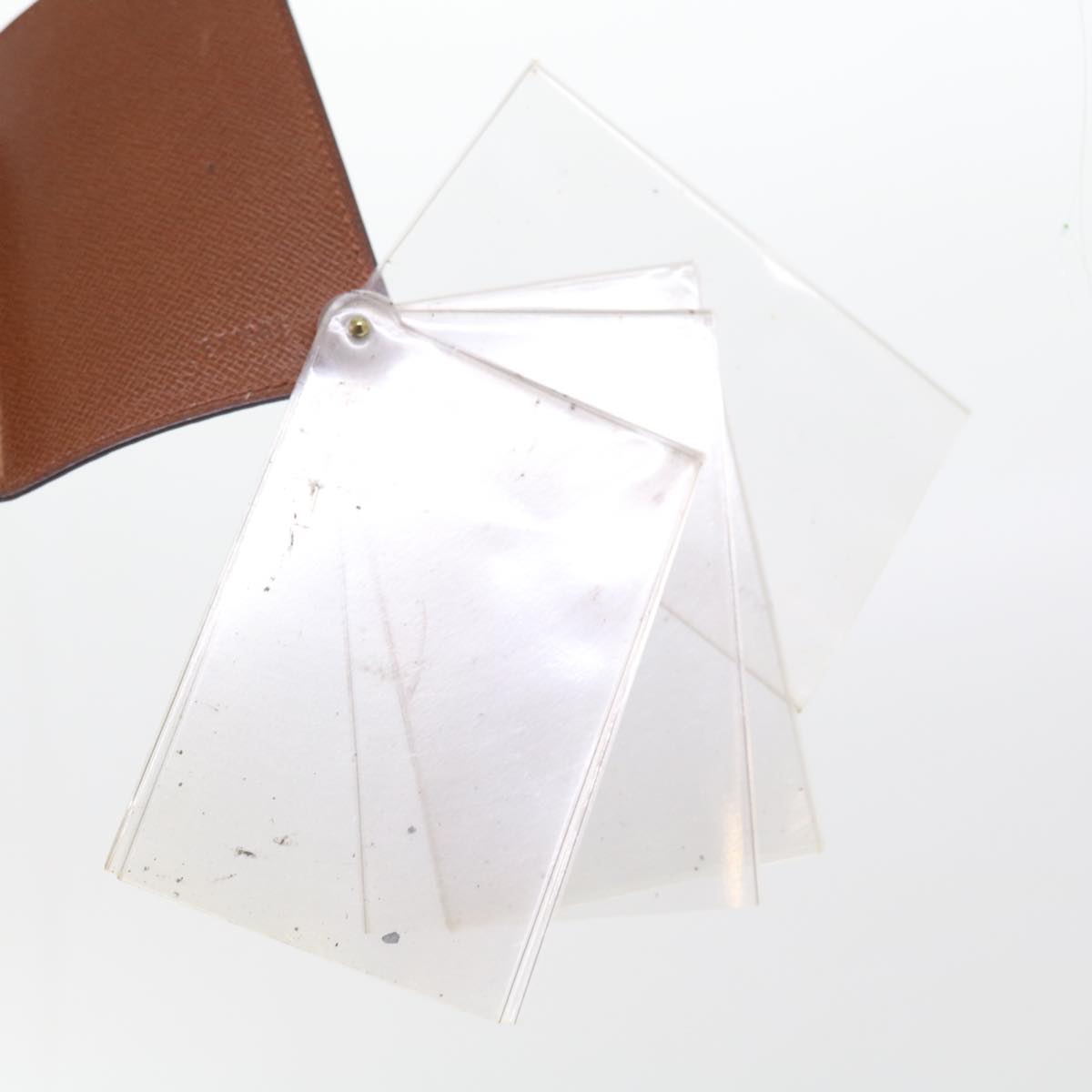 LOUIS VUITTON Monogram Porte Cartes Credit Pression Card Case M60937 56813