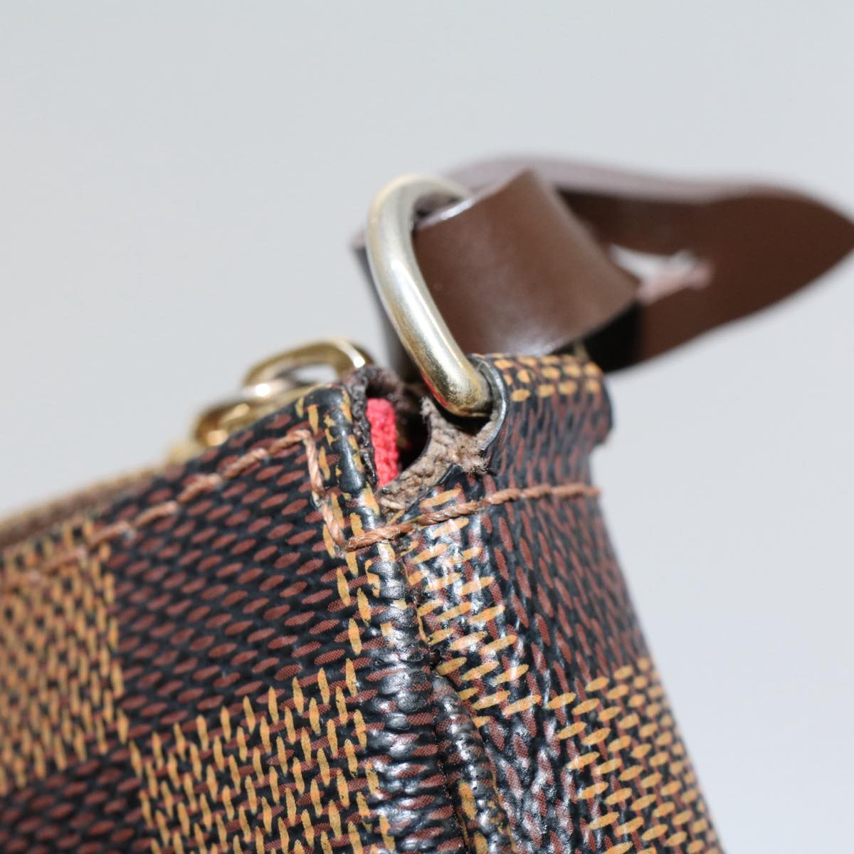 LOUIS VUITTON Damier Ebene Pochette Accessoires Pouch N41206 LV 56819