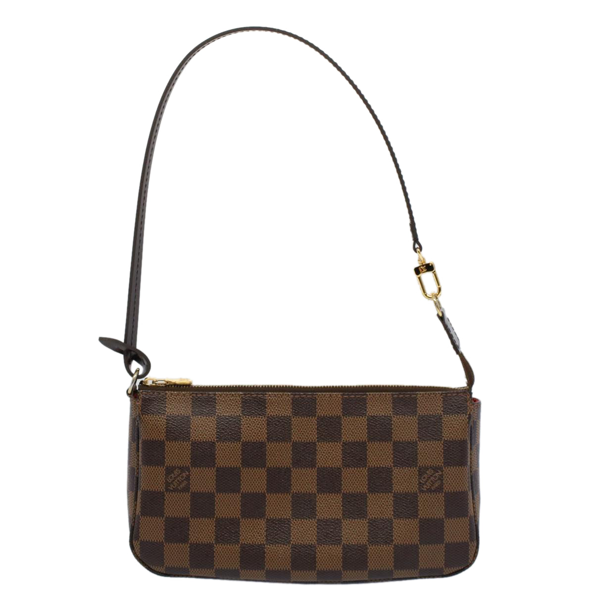LOUIS VUITTON Damier Ebene Pochette Accessoires Pouch N41206 LV 56819