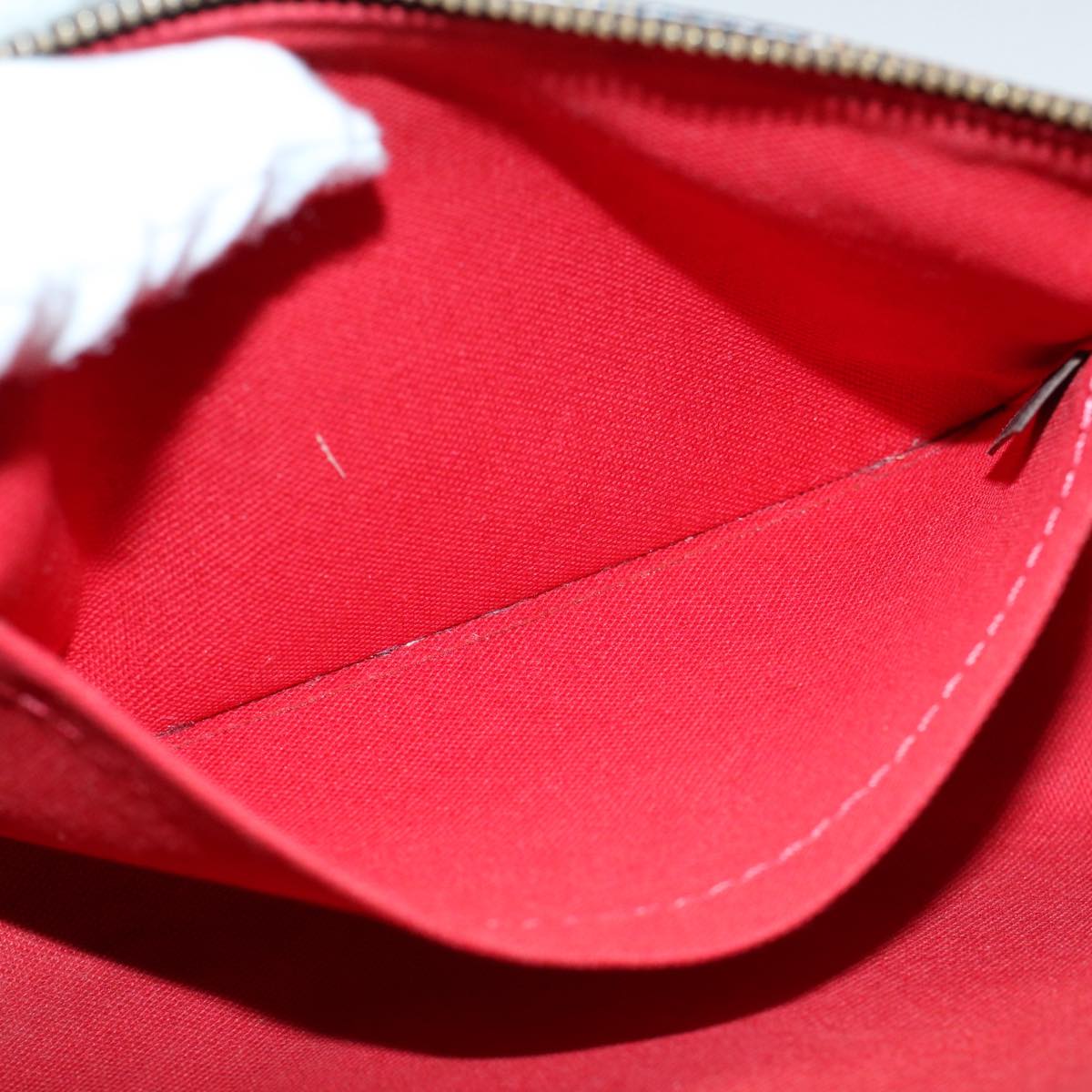 LOUIS VUITTON Damier Ebene Pochette Accessoires Pouch N41206 LV 56819