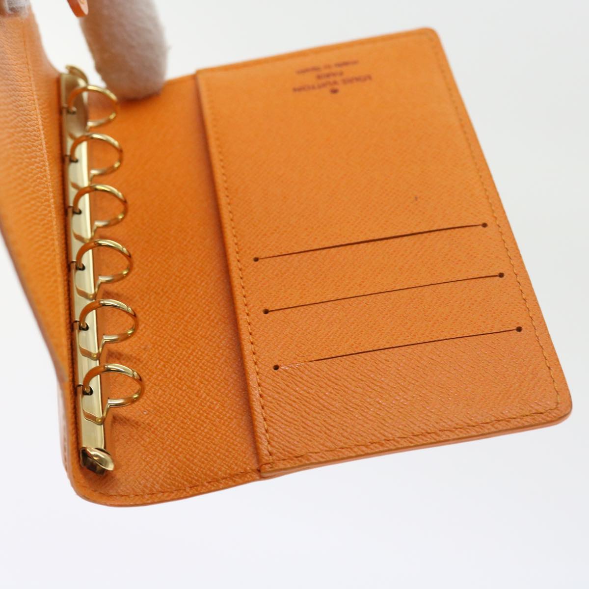 LOUIS VUITTON Epi Agenda PM Day Planner Cover Orange Mandarin R2005H 56827