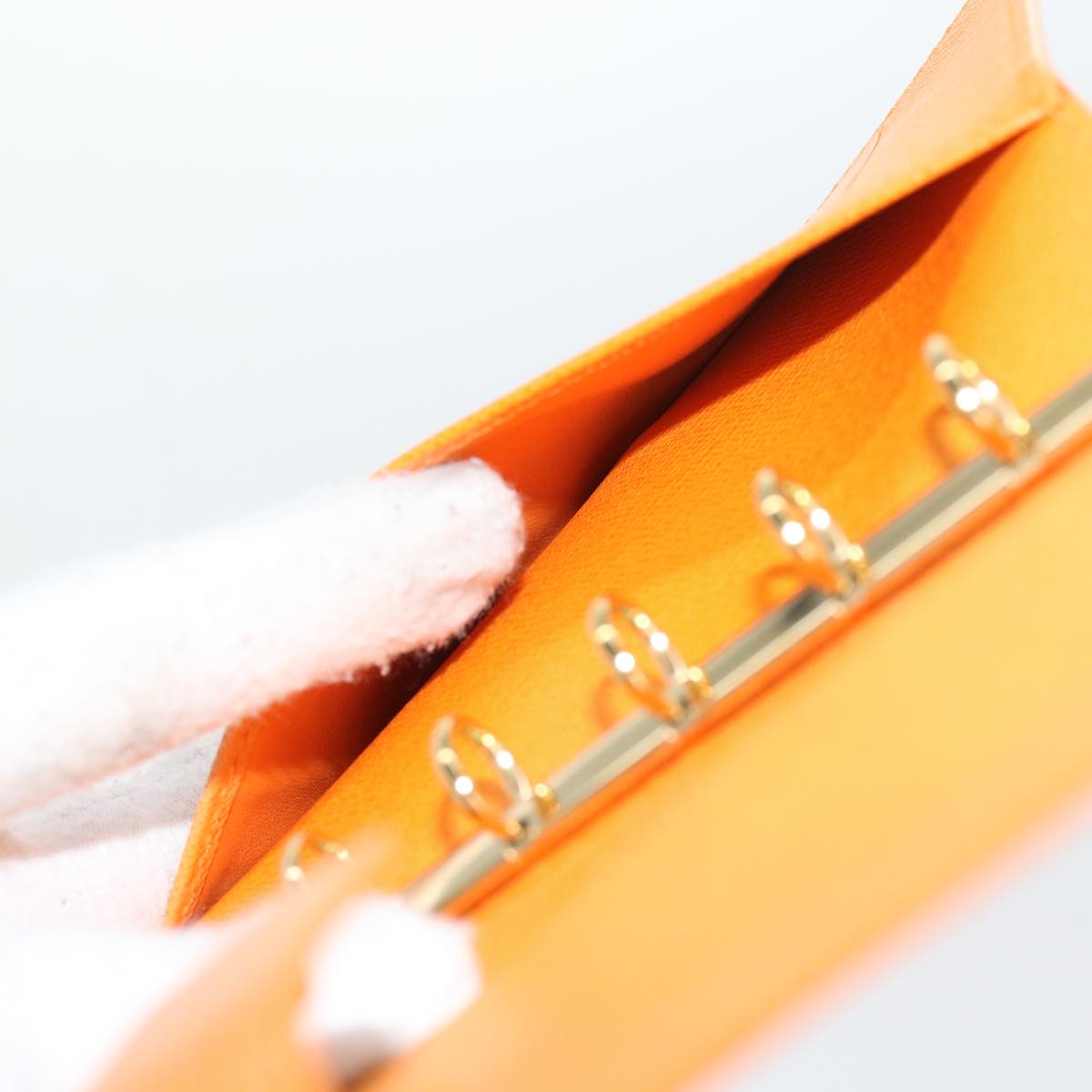 LOUIS VUITTON Epi Agenda PM Day Planner Cover Orange Mandarin R2005H 56827