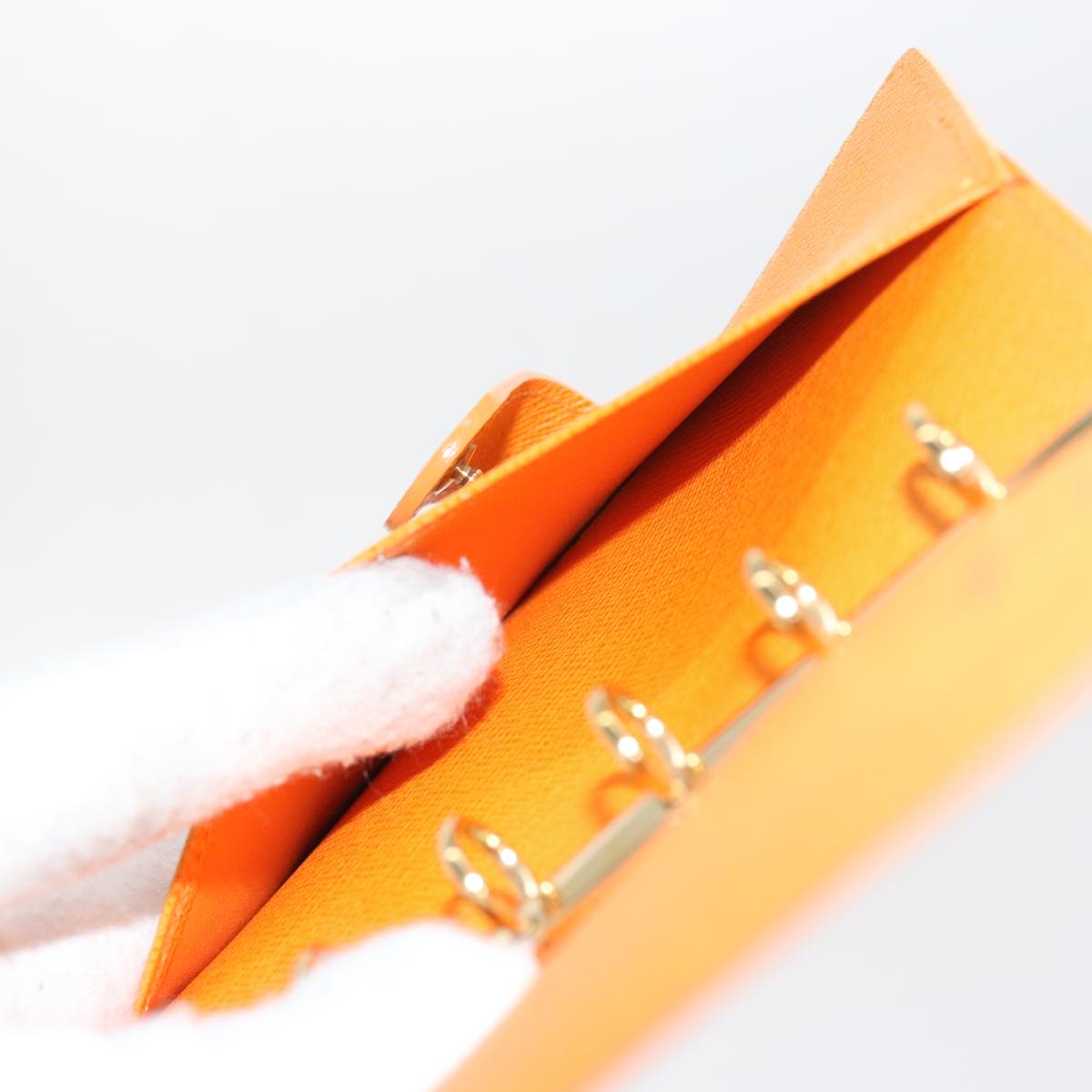 LOUIS VUITTON Epi Agenda PM Day Planner Cover Orange Mandarin R2005H 56827