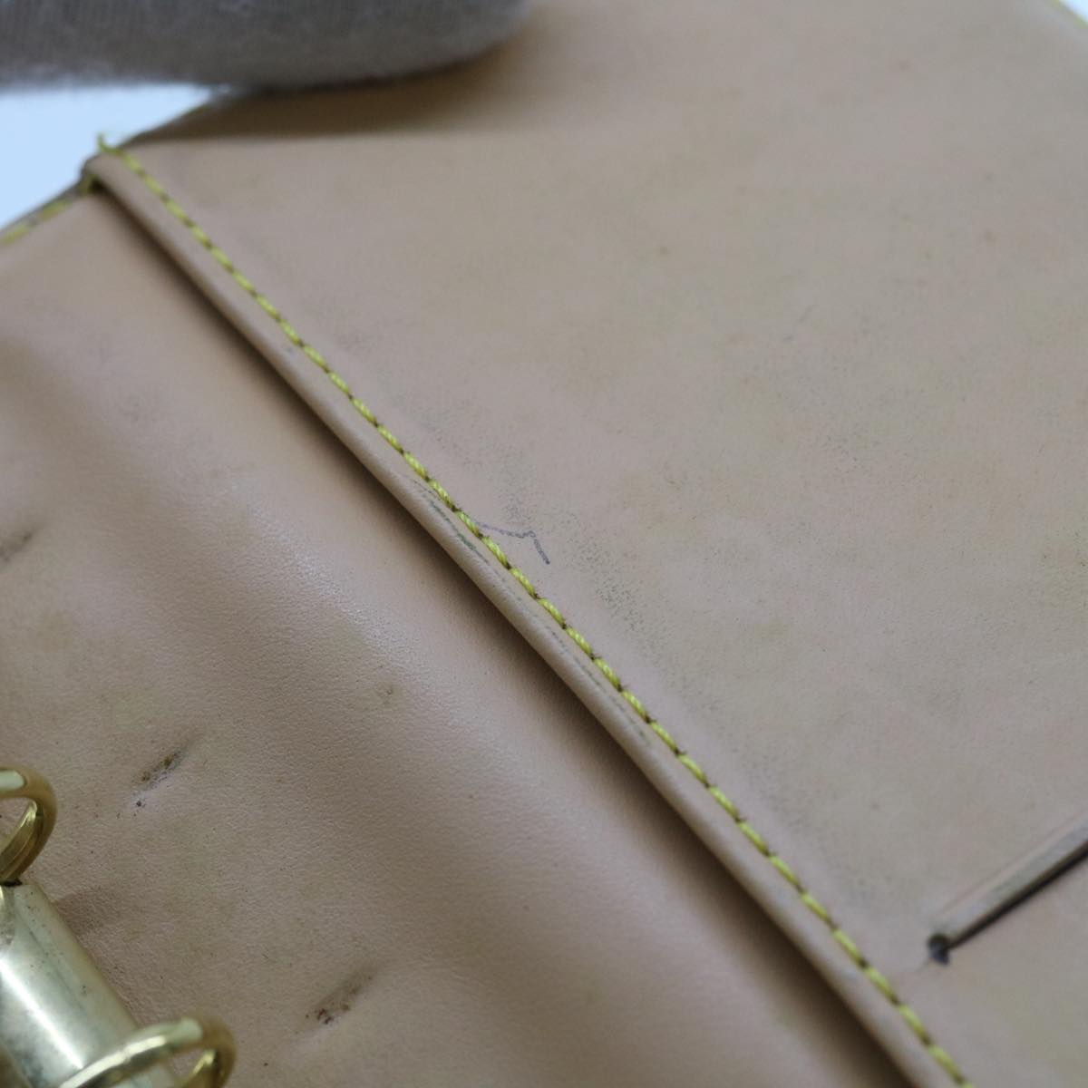 LOUIS VUITTON Multicolor Agenda PM Day Planner Cover White R21074 LV 56831