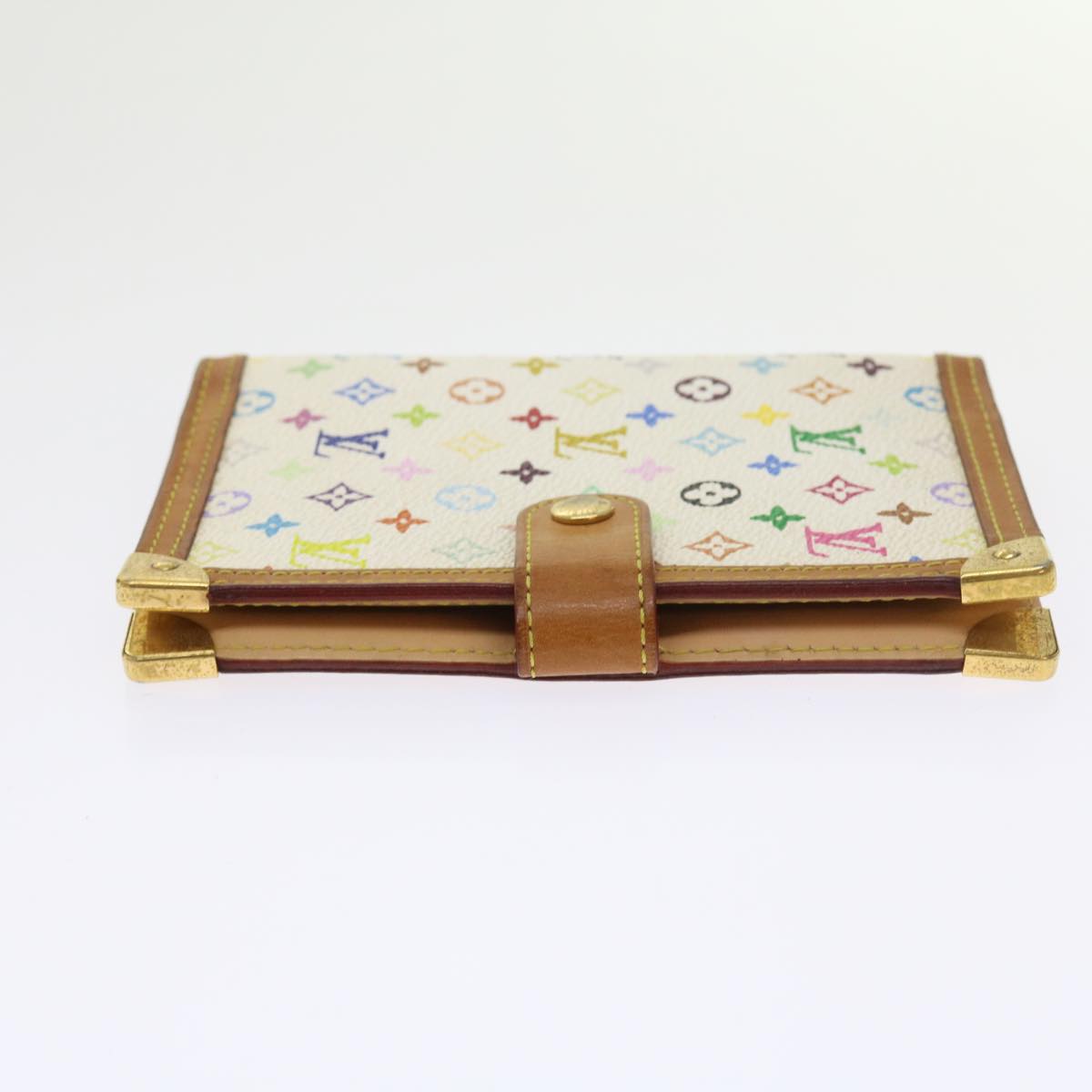 LOUIS VUITTON Multicolor Agenda PM Day Planner Cover White R21074 LV 56831