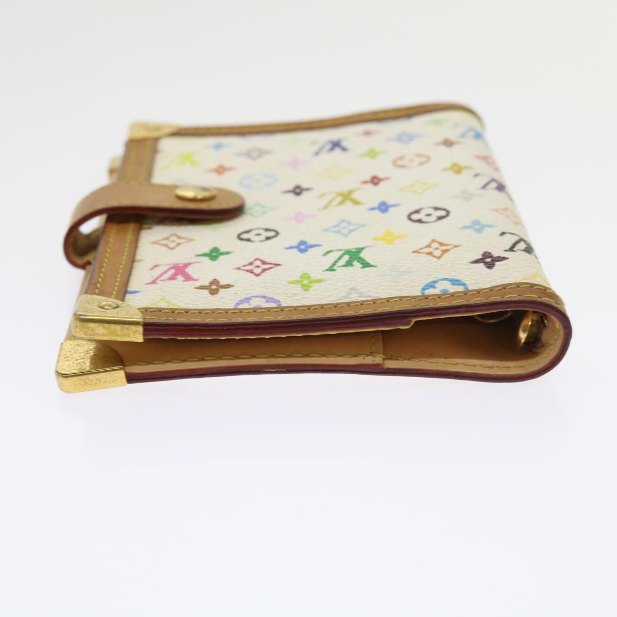 LOUIS VUITTON Multicolor Agenda PM Day Planner Cover White R21074 LV 56831