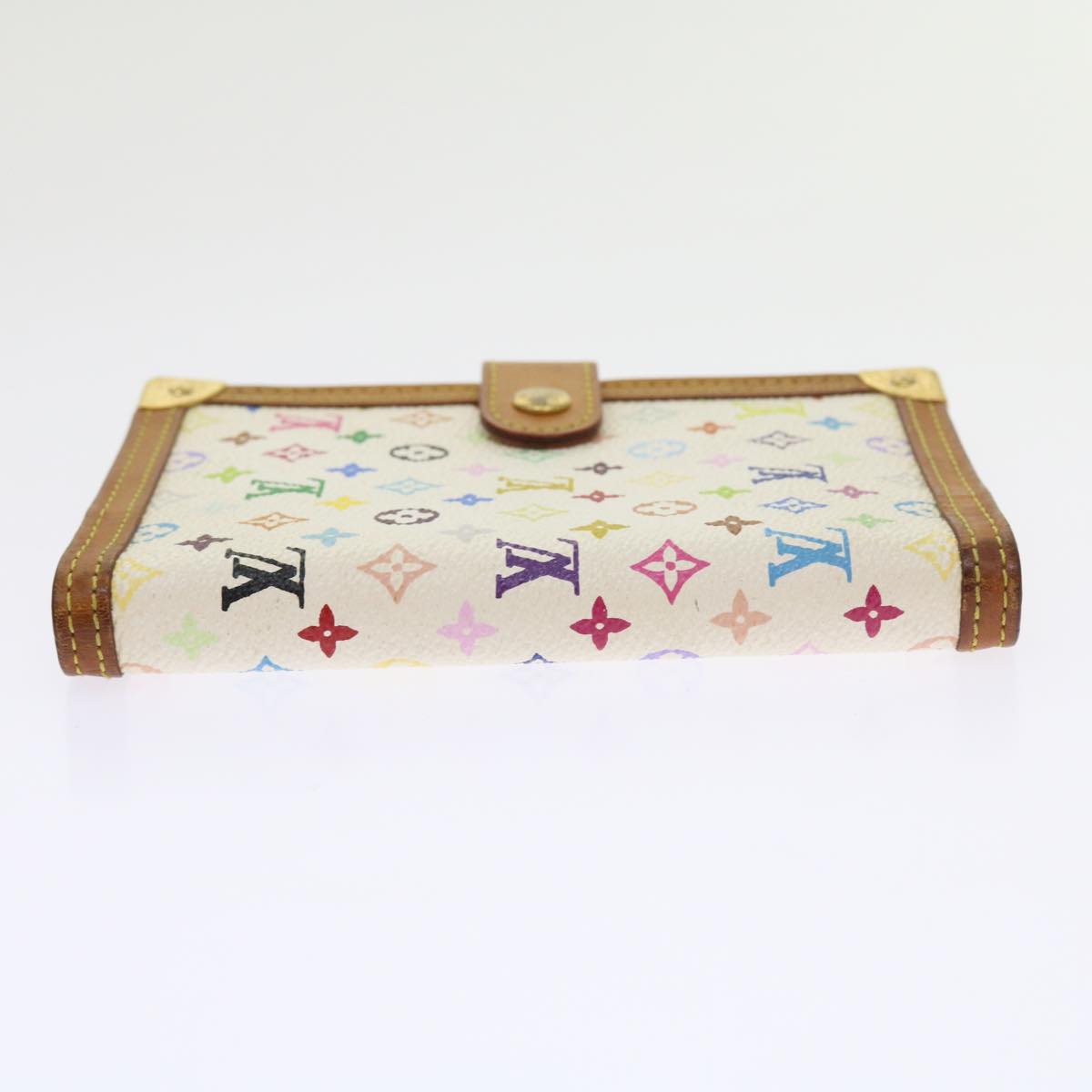 LOUIS VUITTON Multicolor Agenda PM Day Planner Cover White R21074 LV 56831