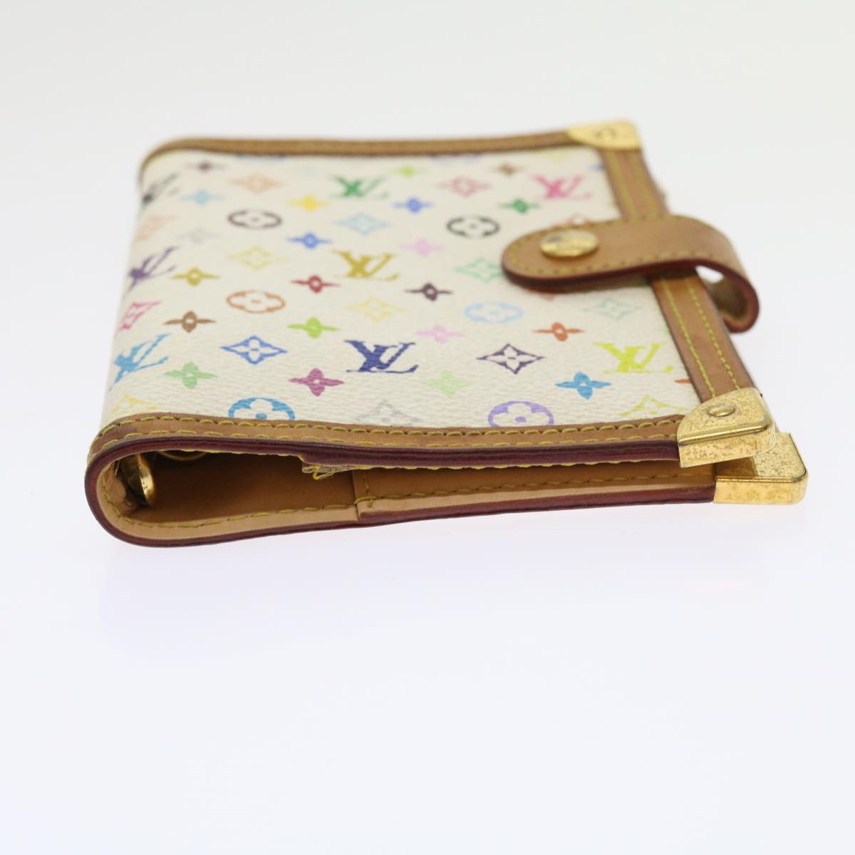 LOUIS VUITTON Multicolor Agenda PM Day Planner Cover White R21074 LV 56831