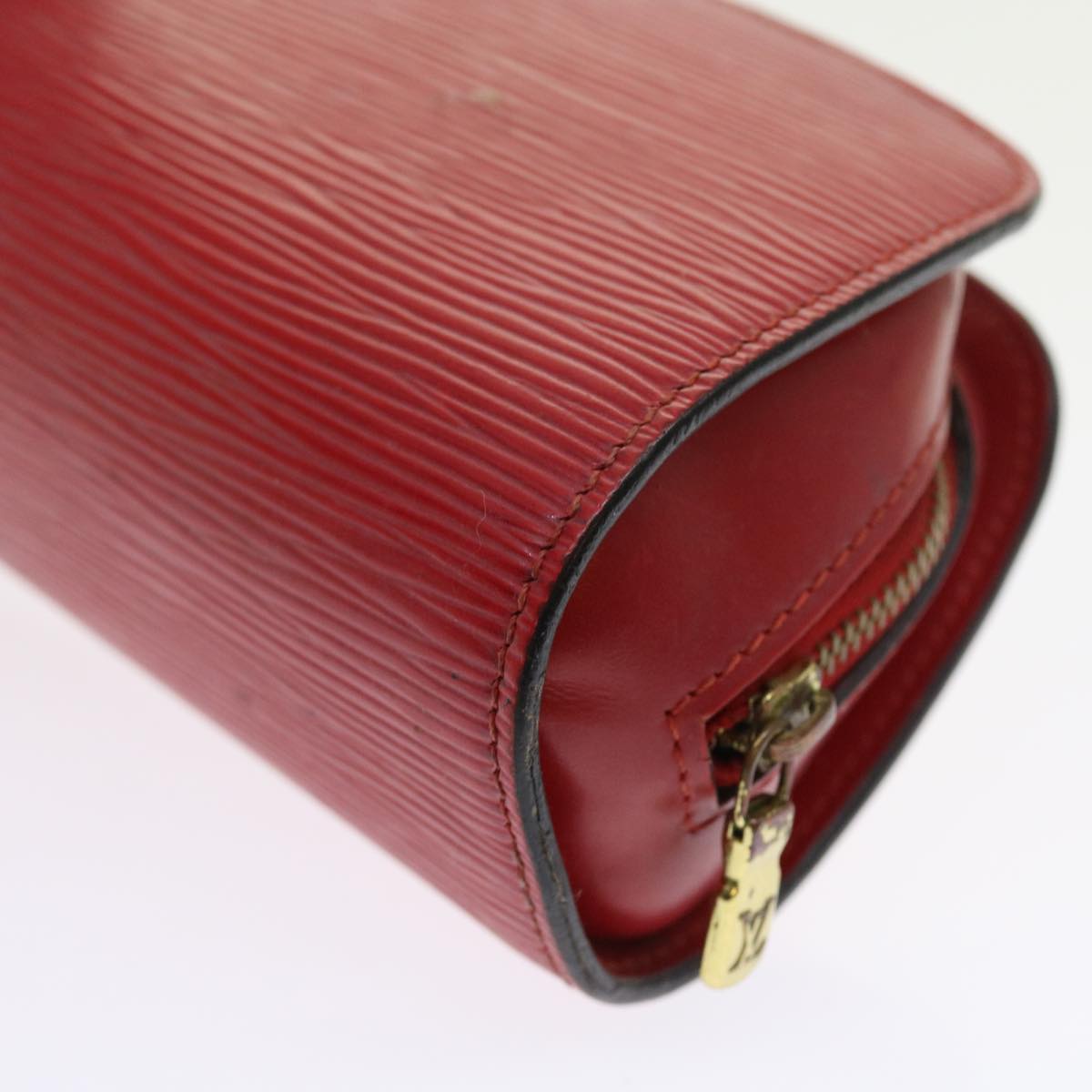 LOUIS VUITTON Epi Dauphine PM Pouch Red M48447 LV 56835